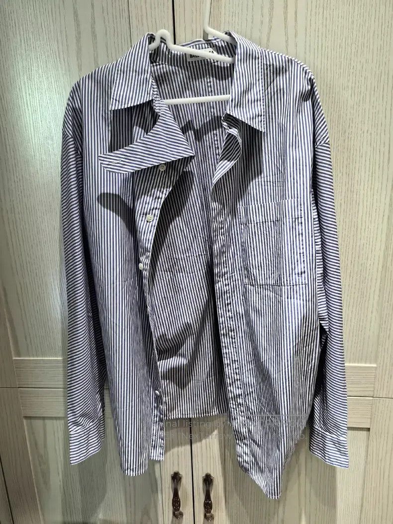 Balenciaga Balenciaga Striped shirt Size XXS / US 00 / IT 34 - 1 Thumbnail