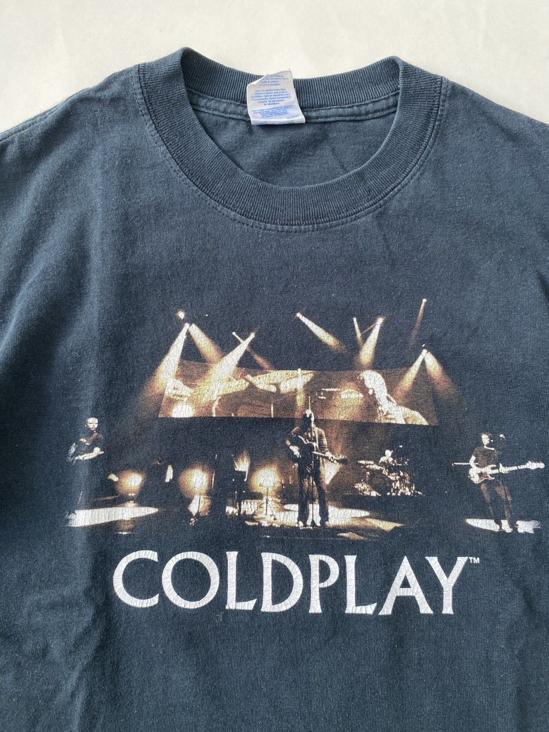 Band Tees RARE Vintage Y2K Coldplay Tour Promo Tee Size US S / EU 44-46 / 1 - 2 Thumbnail