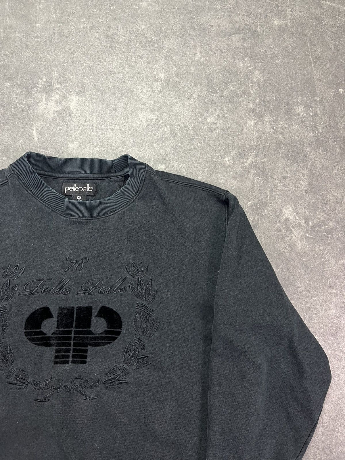 Pelle Pelle 00s Pelle Pelle Big Logo Crewneck Sweatshirt Baggy XL XXL Size US XL / EU 56 / 4 - 4 Thumbnail