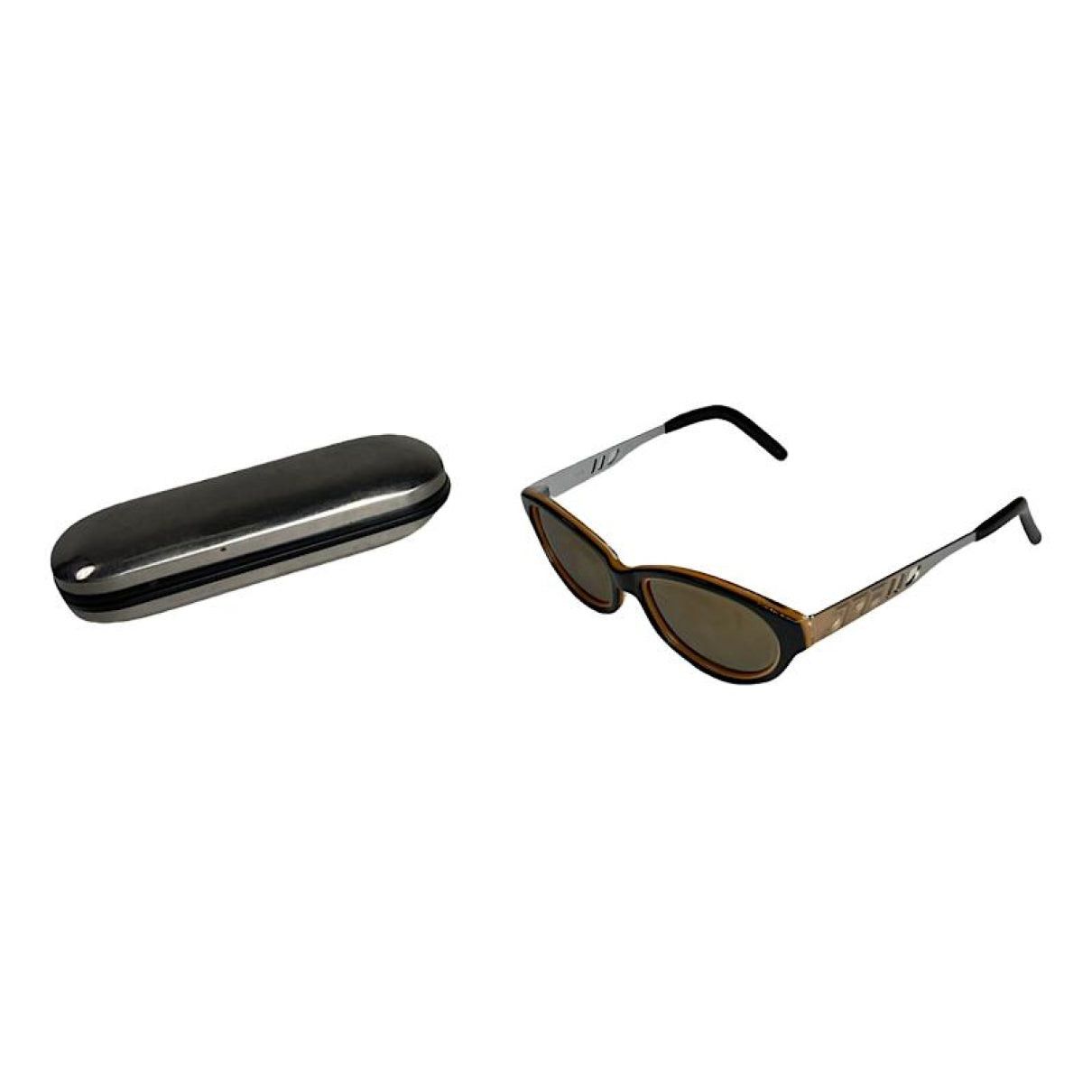 Jean Paul Gaultier Orange Metal Sunglasses Size ONE SIZE - 1 Thumbnail
