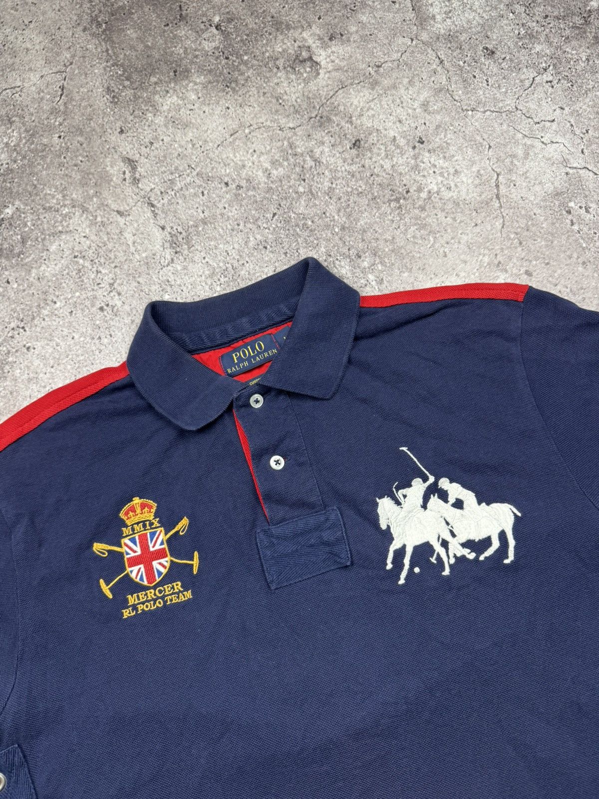 Polo Ralph Lauren Vintage Polo Ralph Lauren Mercer Y2K Rugby Polo Shirt Japan Size US M / EU 48-50 / 2 - 4 Thumbnail