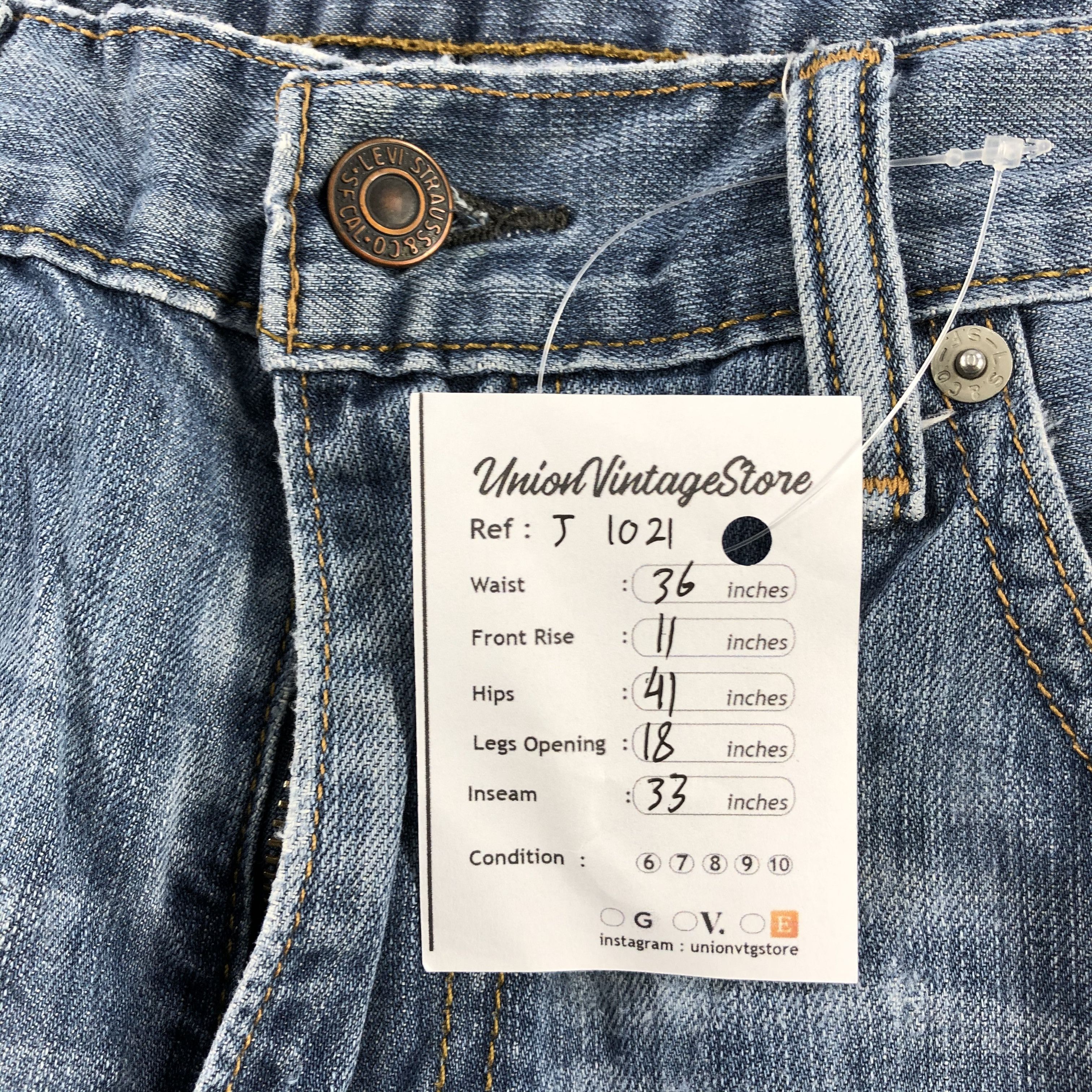 Levi's Vintage Levis 527 Jeans-J1021 Size US 35 - 10 Thumbnail