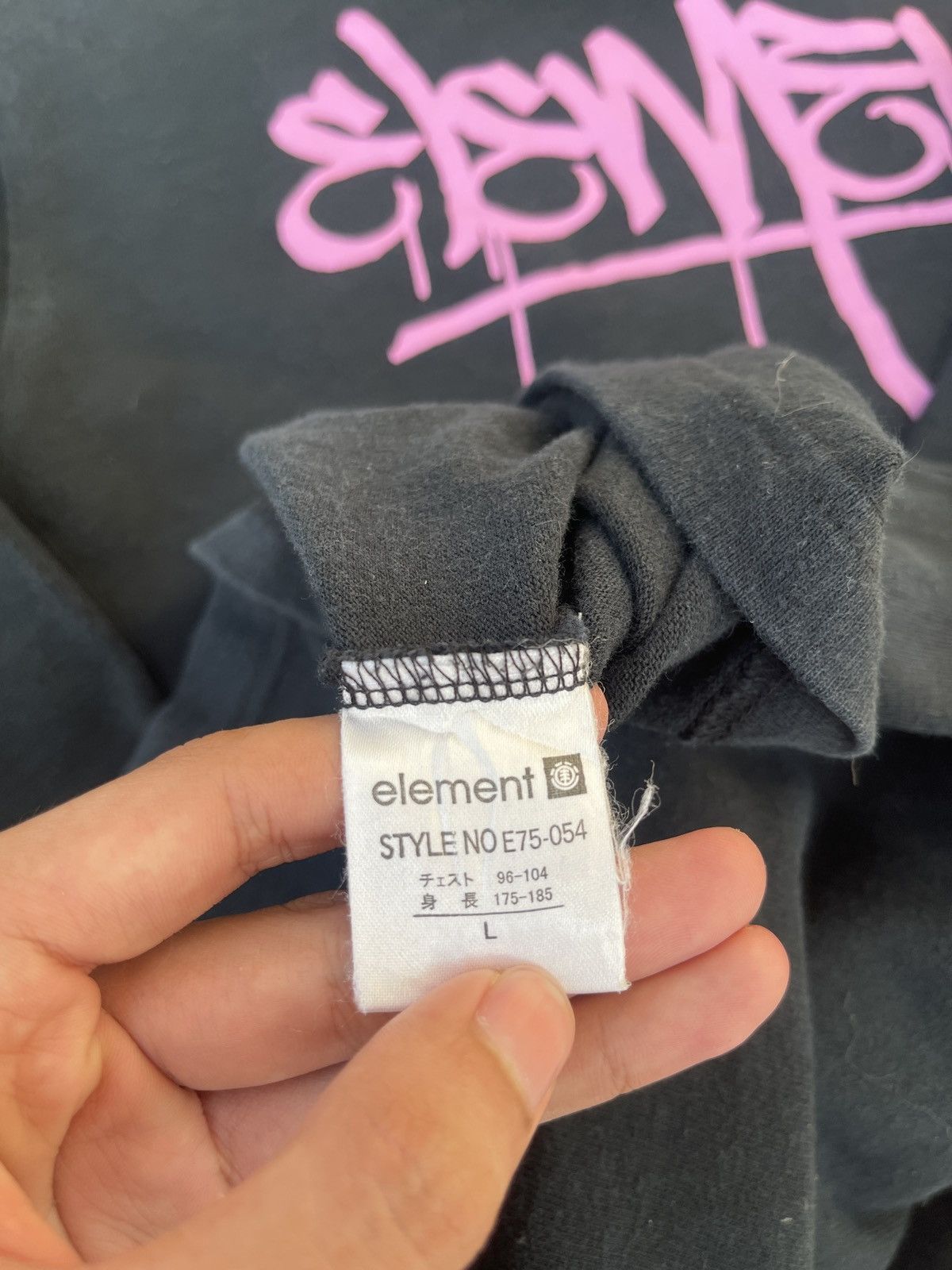 Affliction × Element × Vintage Vintage Y2K Element Skateboard Graffiti Spellout Longsleeve Size US L / EU 52-54 / 3 - 11 Thumbnail