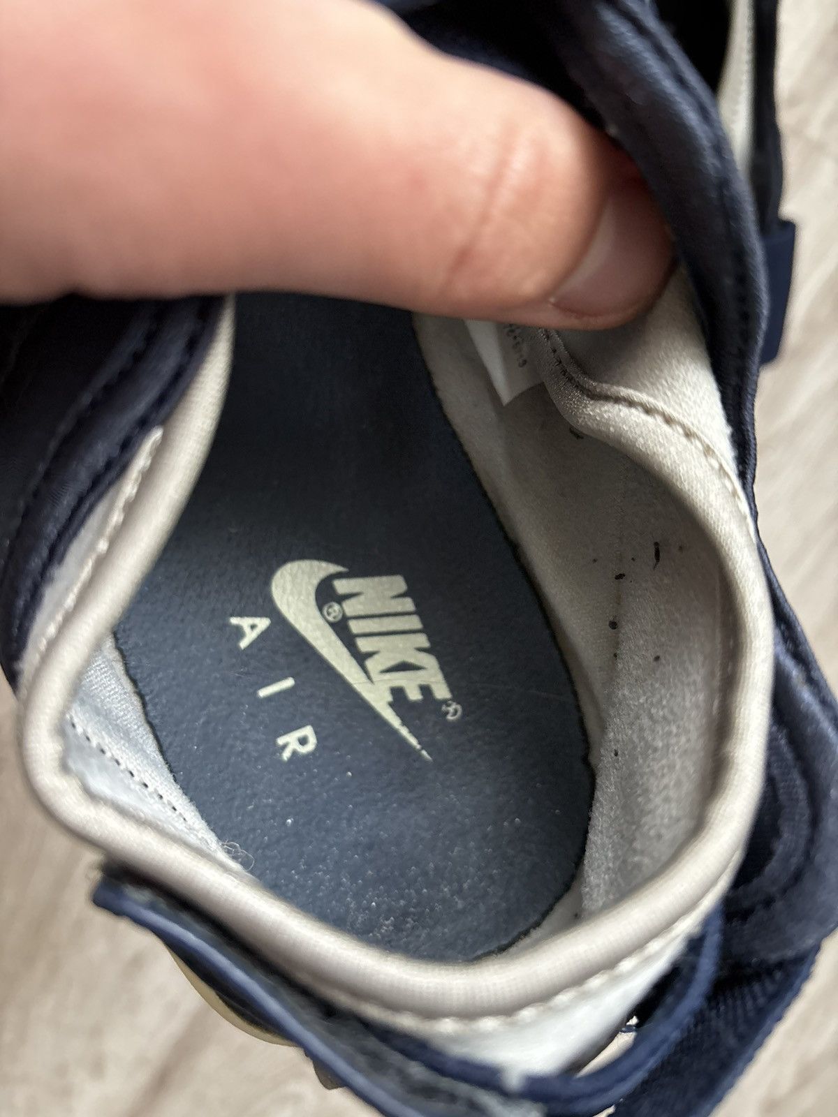 Nike Nike Air Rift Trainers Sandals Shoes Navy Blue 2006 US 10 Size US 10 / EU 43 - 20 Thumbnail