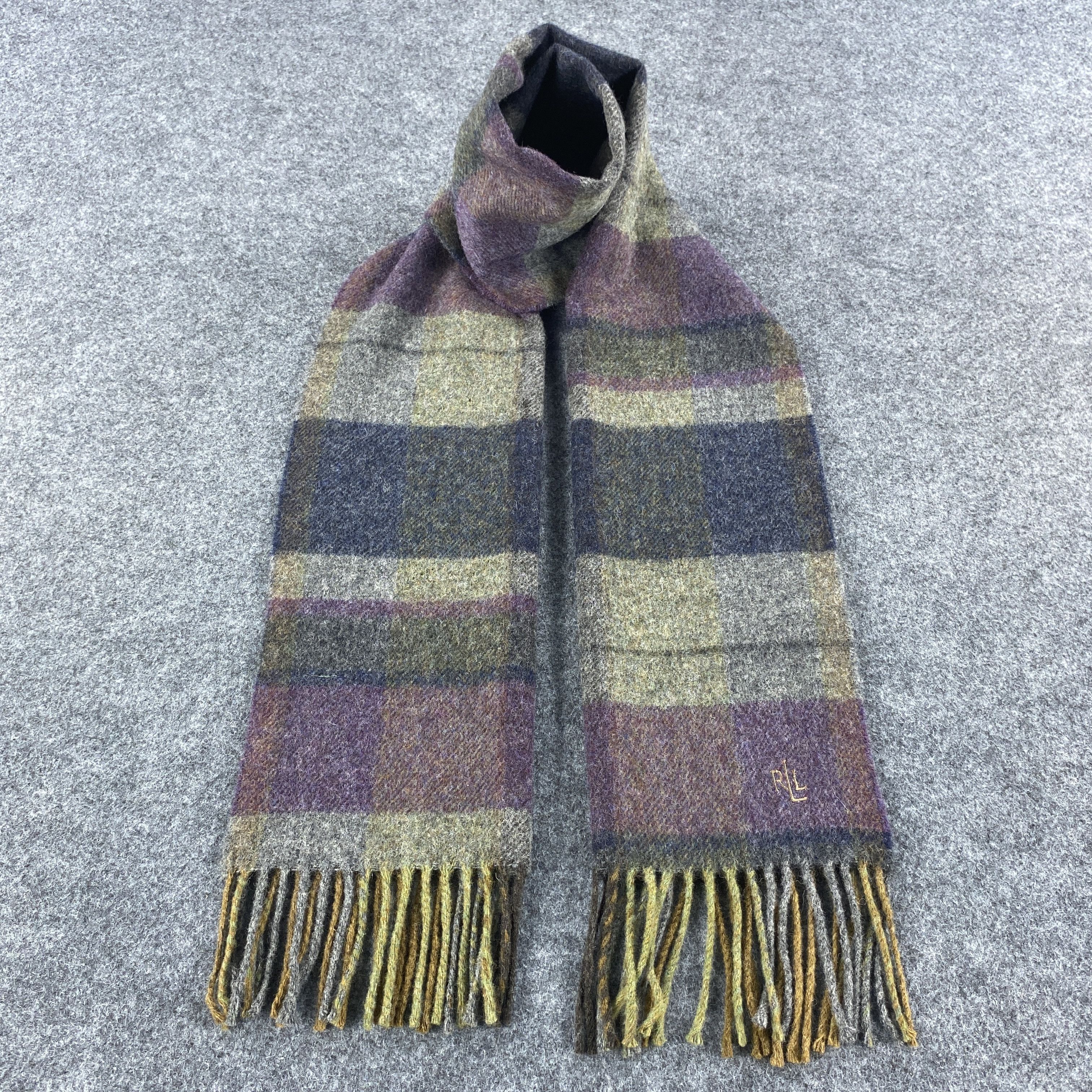 Lauren Ralph Lauren × Vintage Lauren Ralph Lauren Scarf # Muffler # Neckwear # D461 Size ONE SIZE - 1 Thumbnail