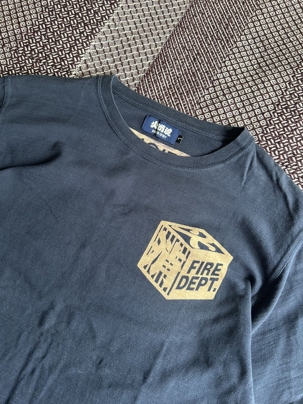 Japanese Brand Hikeshi Spirit Y2K T-shirt Japanese Style Size L Streetwear Size US L / EU 52-54 / 3 - 8 Thumbnail