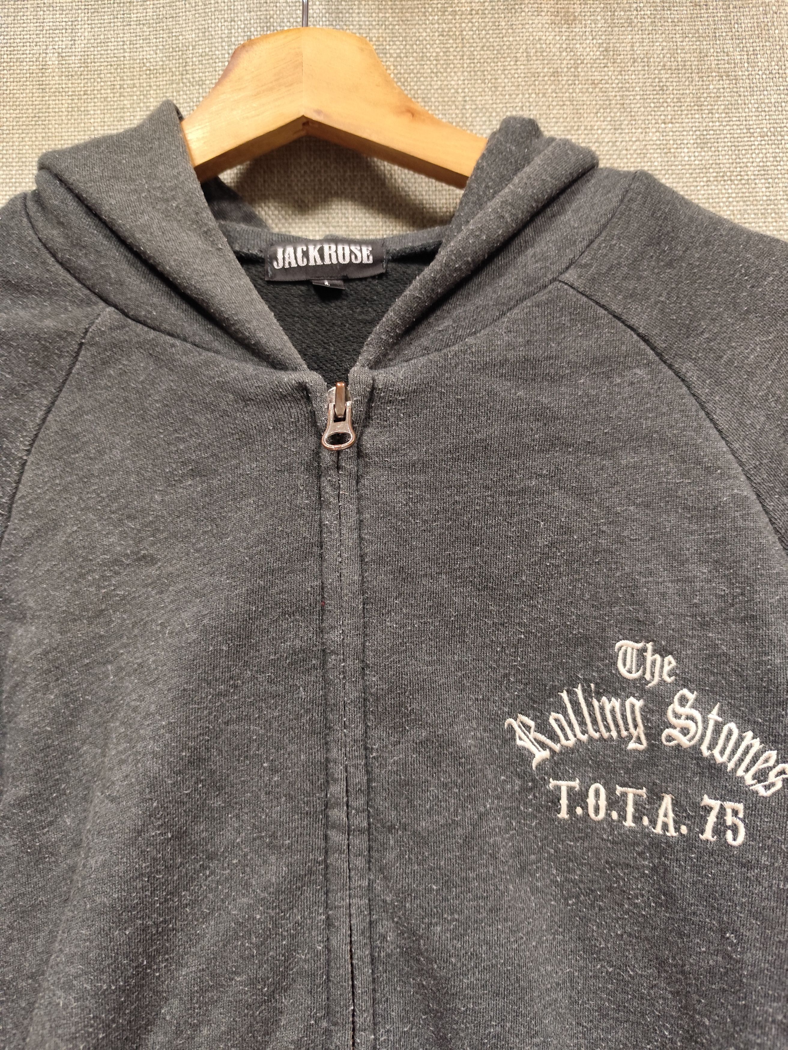 JACKROSE × Japanese Brand × The Rolling Stones Jack rose x the rolling stones swarovski hoodie Size US M / EU 48-50 / 2 - 5 Thumbnail
