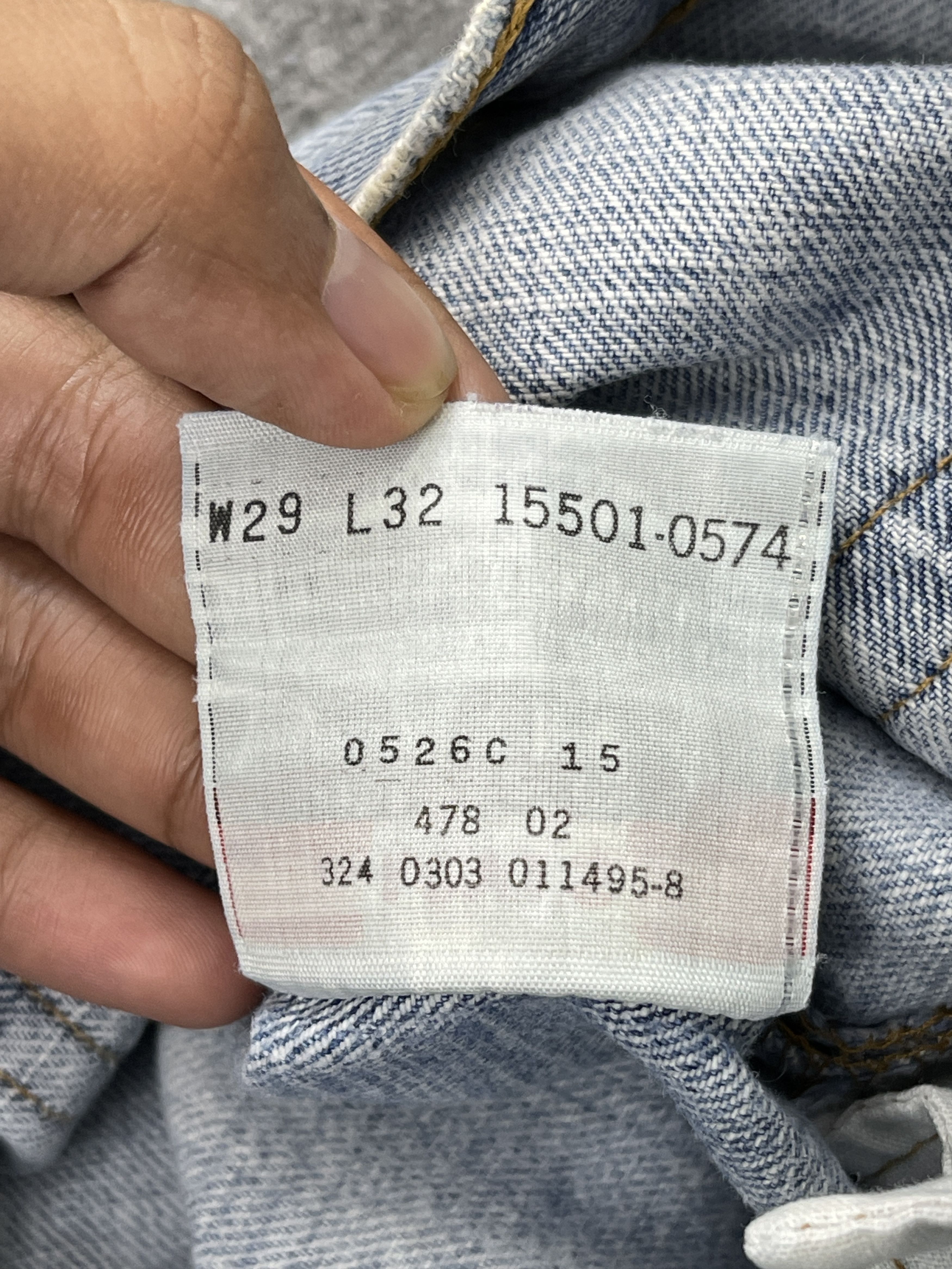 Levi's × Vintage Light Washed Vintage 90s Levi's 501 Jeans Size US 29 - 5 Thumbnail