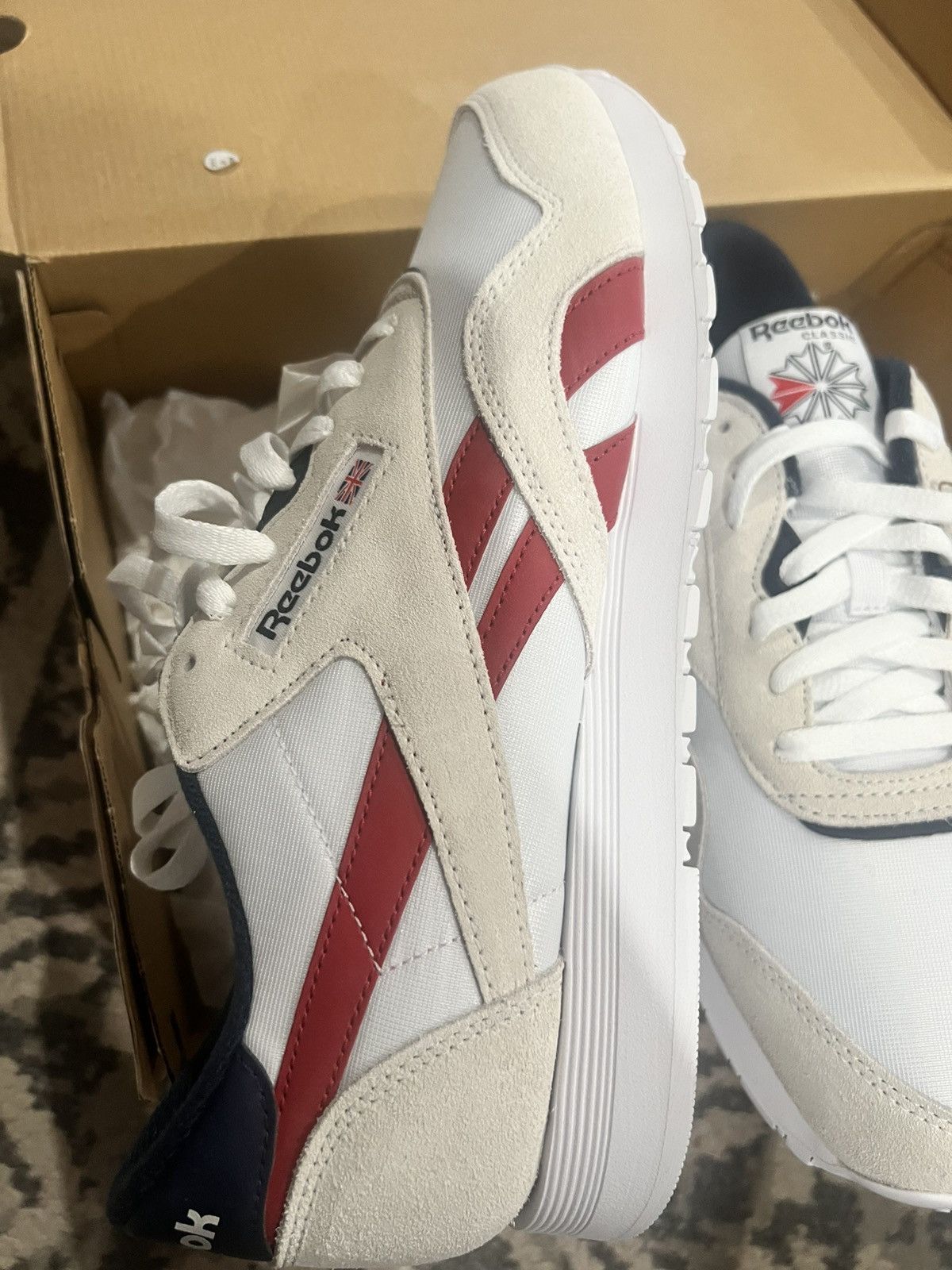 Reebok Reebok Classics White Blue Size US 12 / EU 45 - 11 Thumbnail