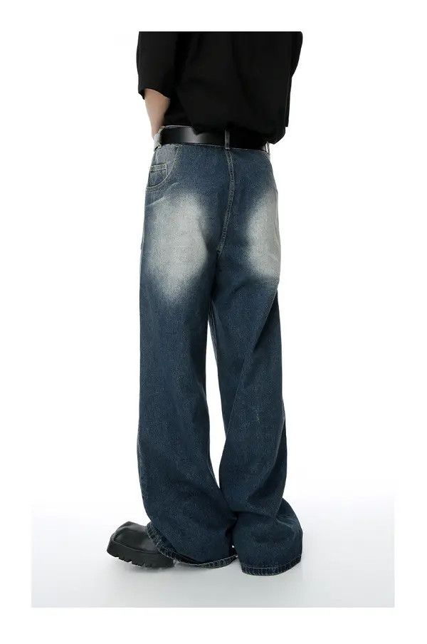 Japanese Brand Noriyo x naga Men's vintage wide-leg washed jeans Size US 32 / EU 48 - 5 Thumbnail