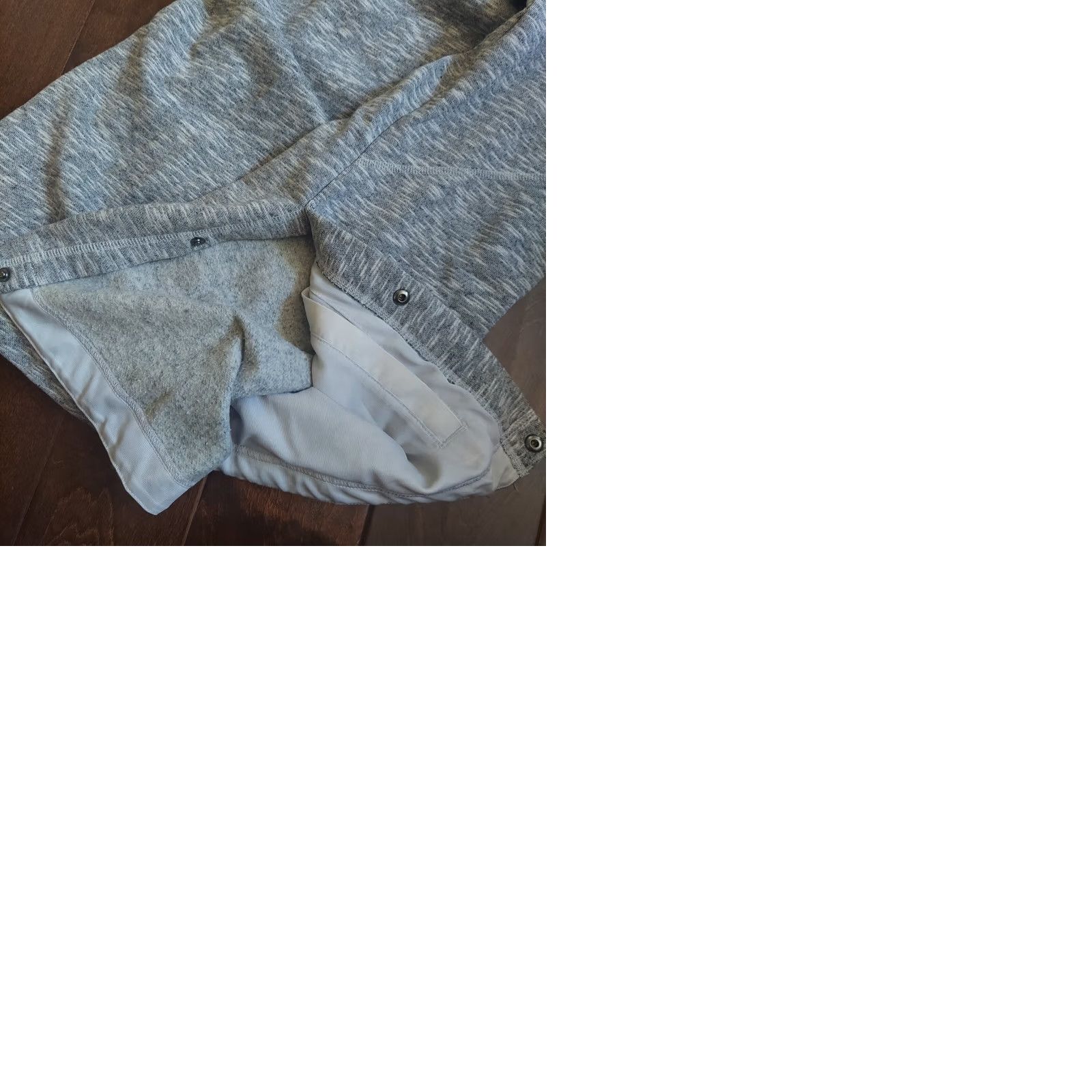 Adidas Adidas Hoodie Sweatshirt Men’s Heather Gray Side Snap Buttons Streetwear XL Size US XL / EU 56 / 4 - 11 Thumbnail