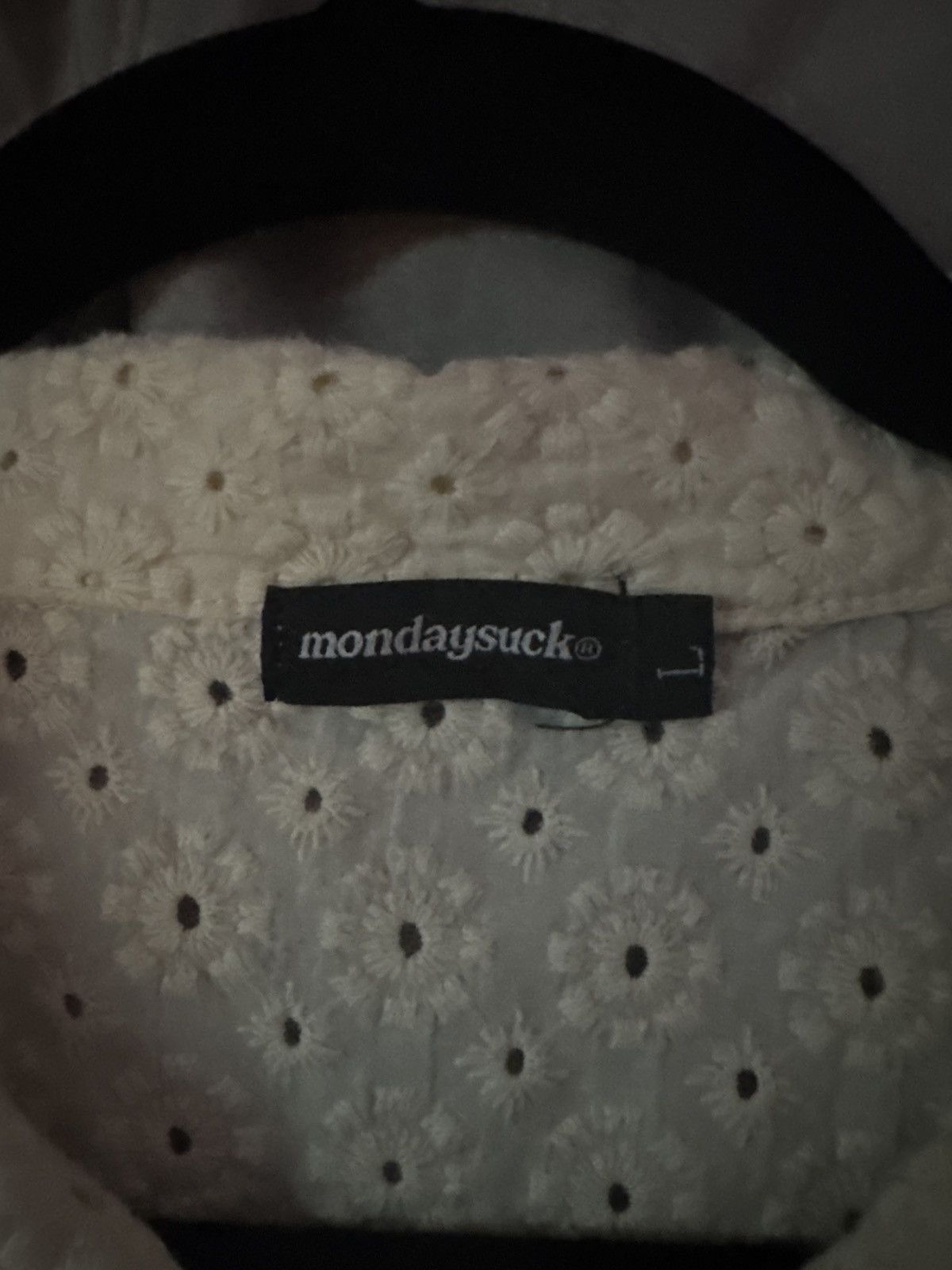 Mondaysuck mondaysuck cropped button up Size US L / EU 52-54 / 3 - 4 Thumbnail