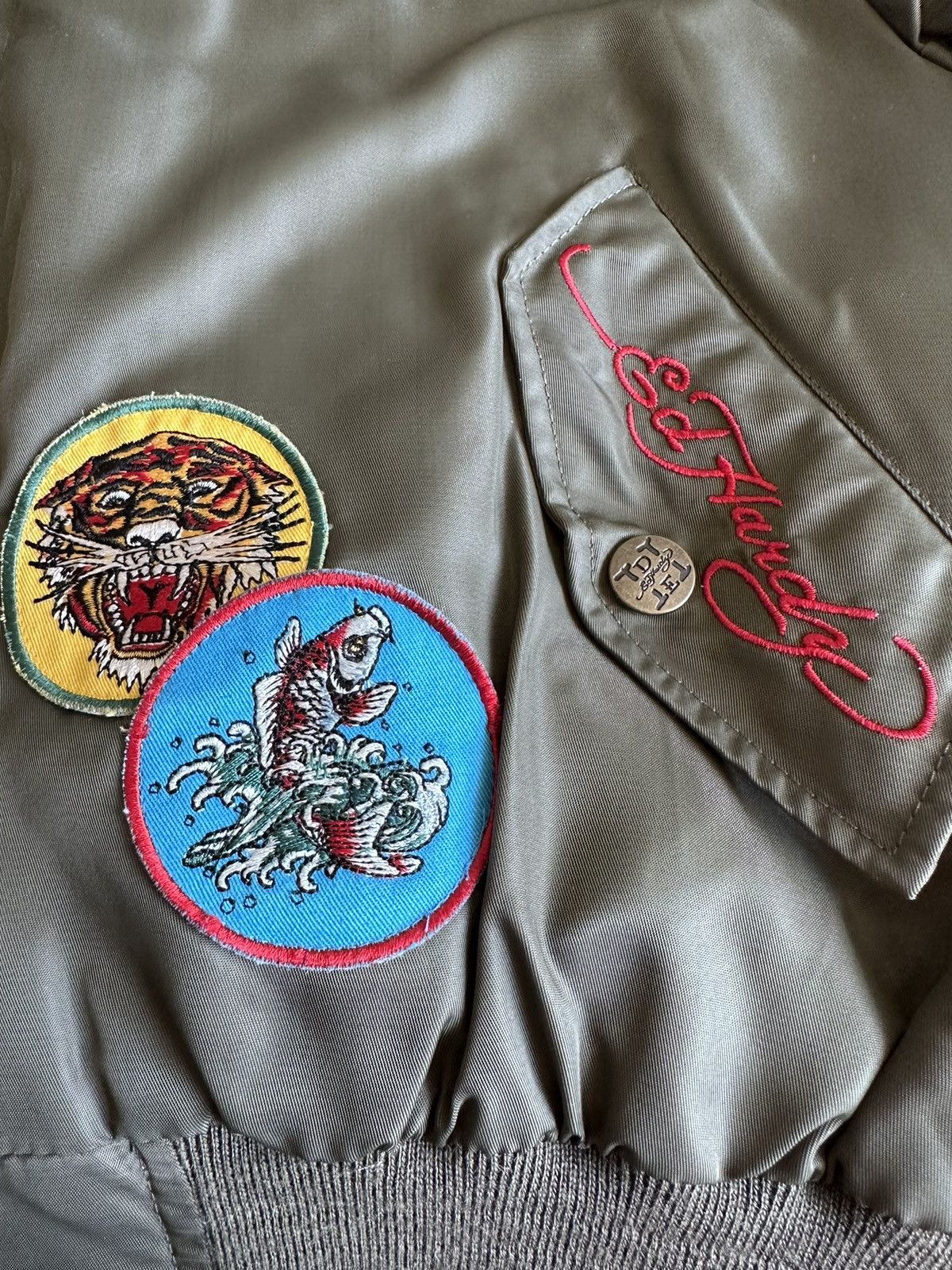 Ed Hardy Ed Hardy Bomber Jacket Size US M / EU 48-50 / 2 - 4 Thumbnail