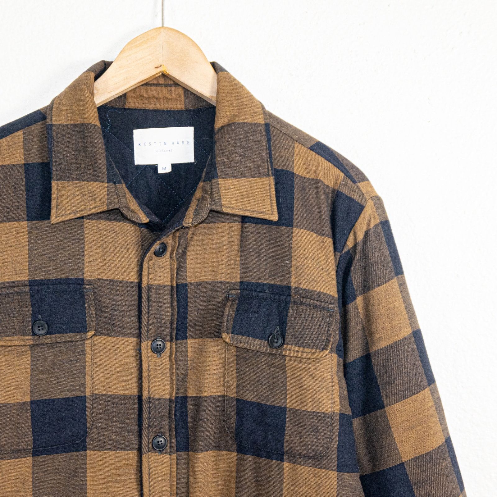 KESTIN KESTIN HARE Brown Check Shirt Jacket Shacket size Medium Size US M / EU 48-50 / 2 - 3 Thumbnail