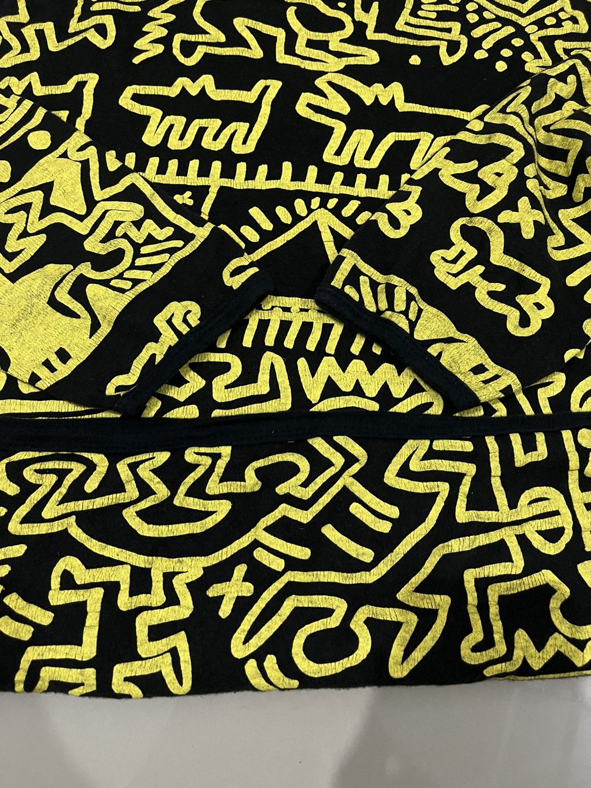 Keith Haring Vintage Keith Haring ovp hoodie made in england Size US L / EU 52-54 / 3 - 5 Thumbnail