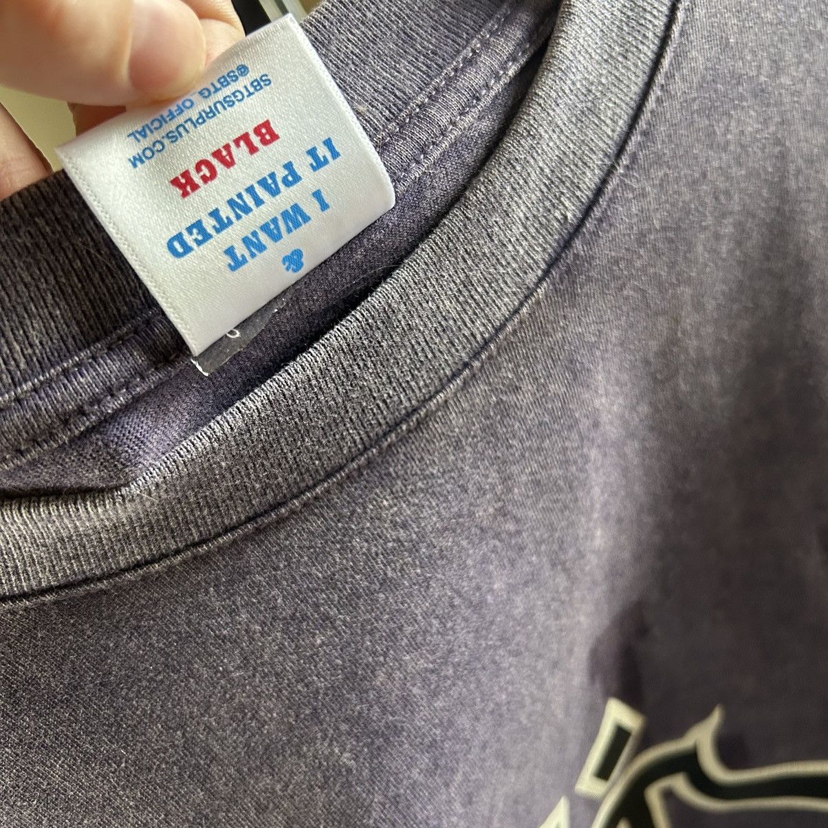 SBTG SBTG SURPLUS WiDE BOXY CROPPED SiNGLE STiTCH YALE TEE Size US L / EU 52-54 / 3 - 14 Thumbnail