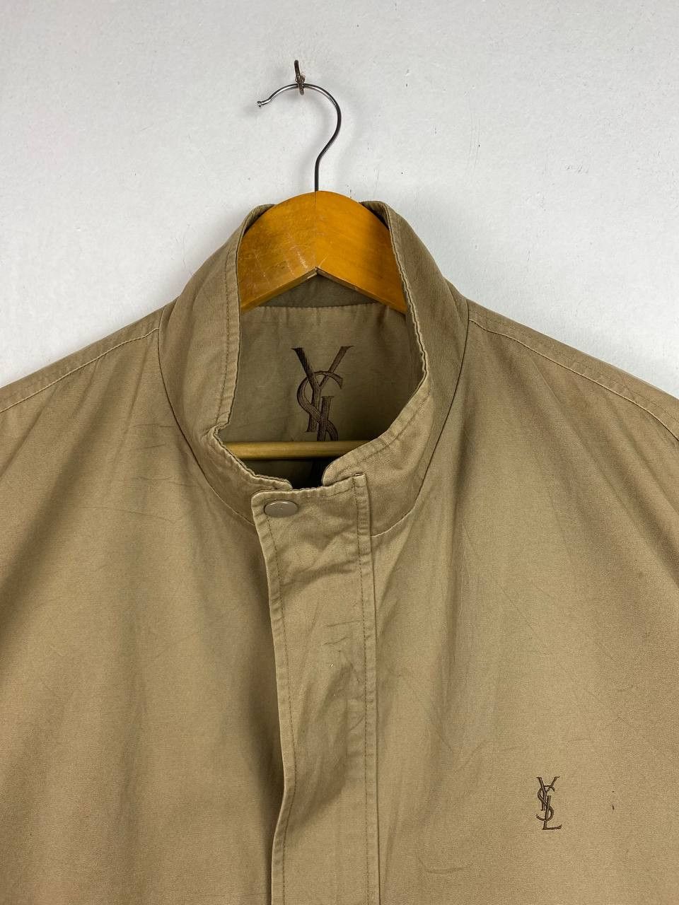 Yves Saint Laurent vintage yves saint laurent jacket embroided logo Size US XXL / EU 58 / 5 - 2 Thumbnail