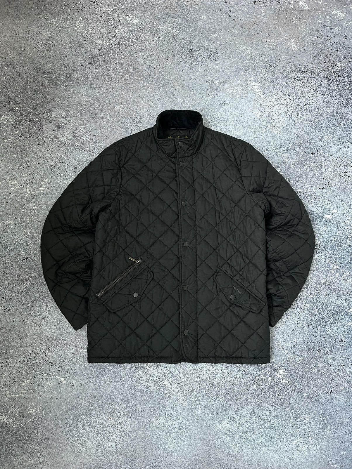 Barbour Barbour CHELSEA Sports Quilt Jacket Zip Up Snap Moto Bike Grailed