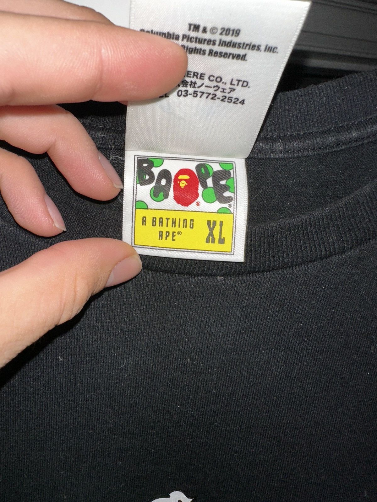 Bape Bape x Ghostbusters Tee Size US XL / EU 56 / 4 - 7 Thumbnail