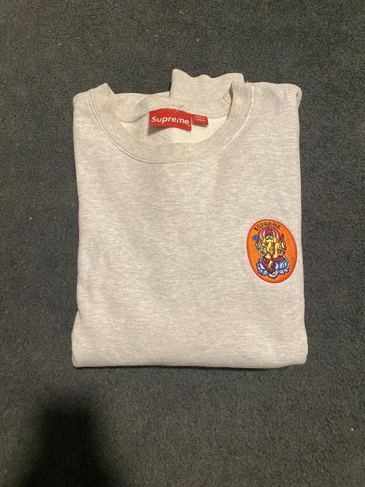 Supreme SUPREME GANESH PULL OVER CREW NECK SWEATSHIRT Size US M / EU 48-50 / 2 - 1 Thumbnail