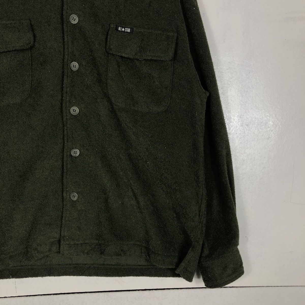Japanese Brand 📌VINTAGE FLEECE CHORE JACKET FLANNEL CONVERSE BOSTON USA Size US M / EU 48-50 / 2 - 7 Thumbnail