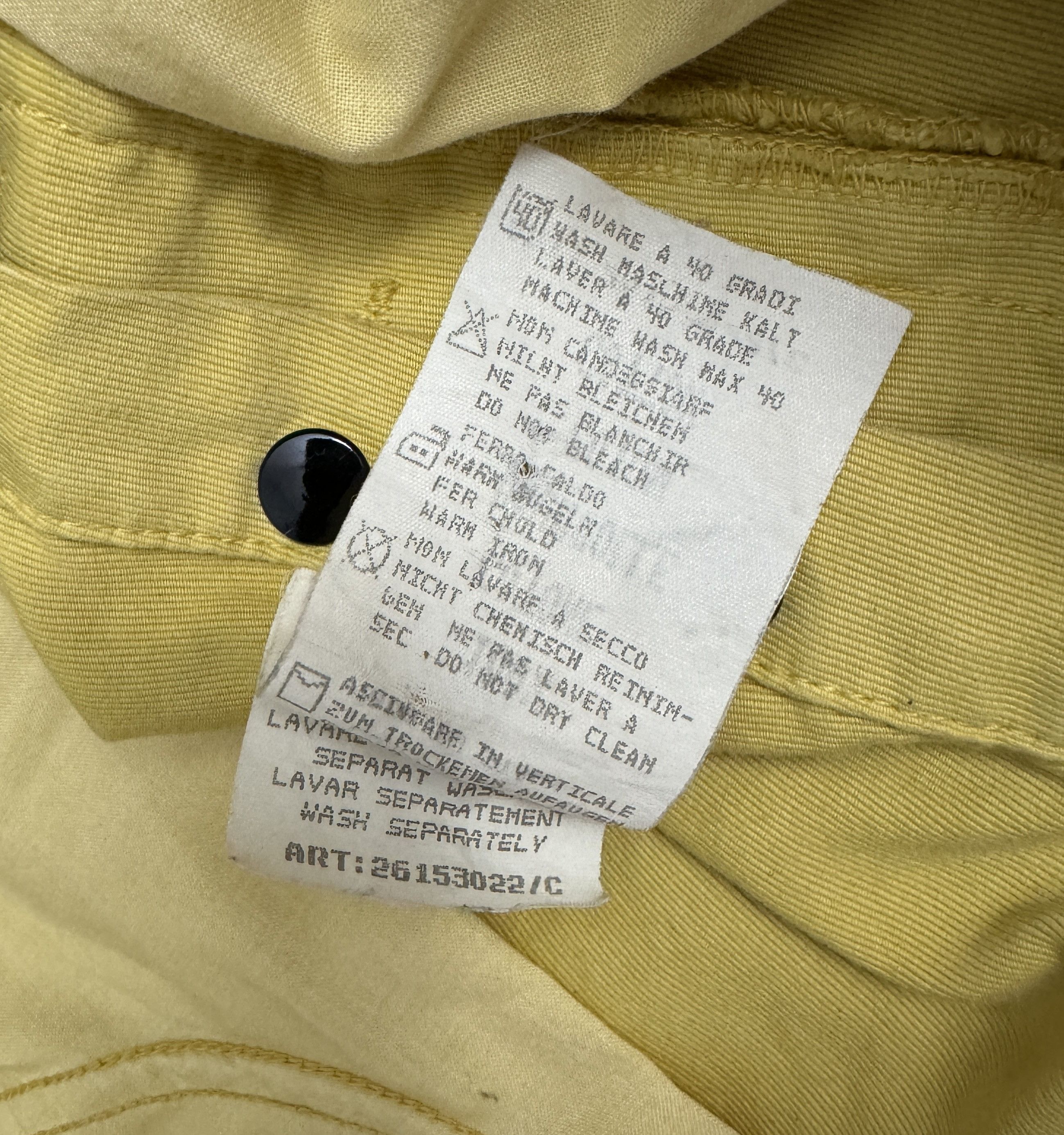 Stone Island Rare Stone Island Marina 1995 Casual Pants Denim Trousers 46 Size US 30 / EU 46 - 10 Thumbnail