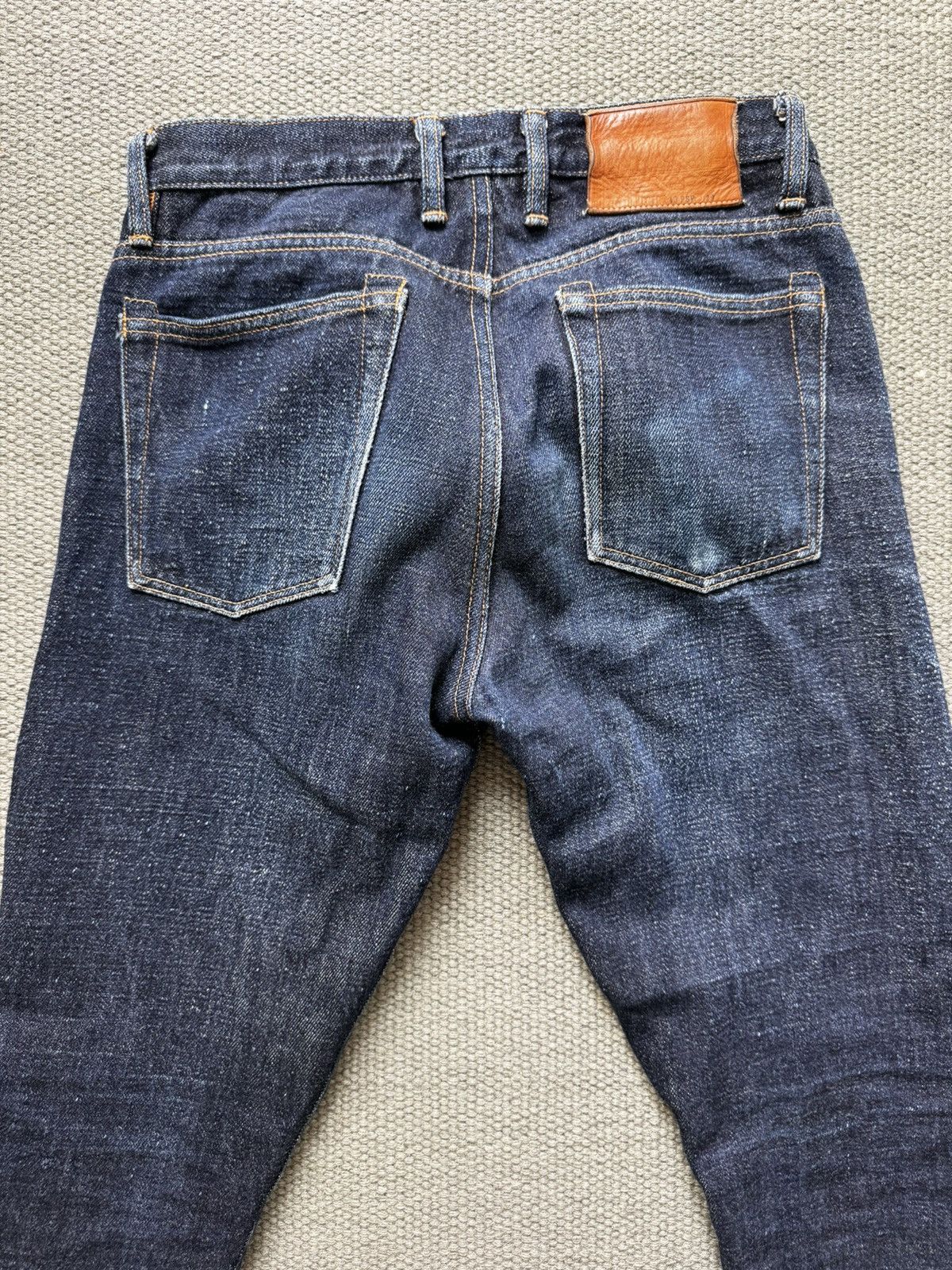 3sixteen 3sixteen+40BSP 16.5oz Caustic Wave Denim-Straight Taper - 29 Size US 29 - 4 Thumbnail