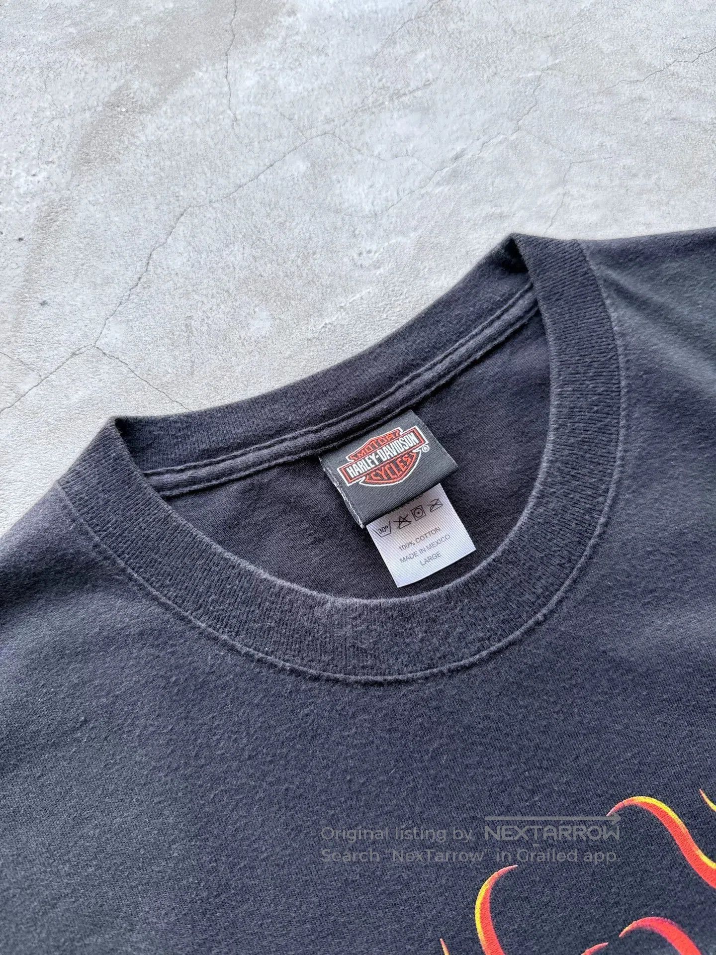 Vintage Vintage 2006 Harley Davidson Chopper Tee. Size US L / EU 52-54 / 3 - 4 Thumbnail