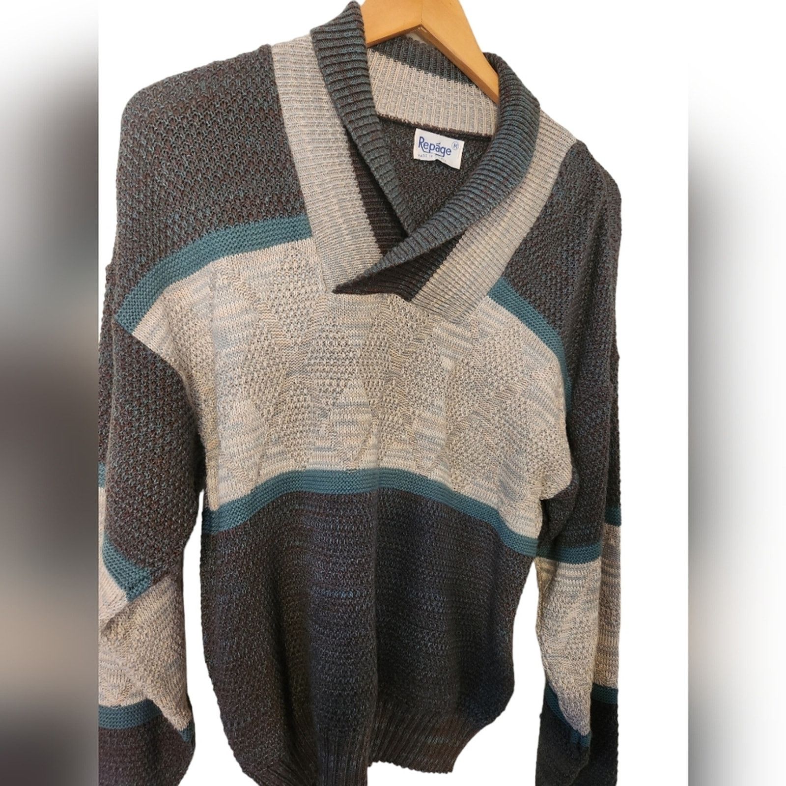 Vintage Vintage Repage Granpa Pullover Sweater Medium Size US M / EU 48-50 / 2 - 6 Thumbnail