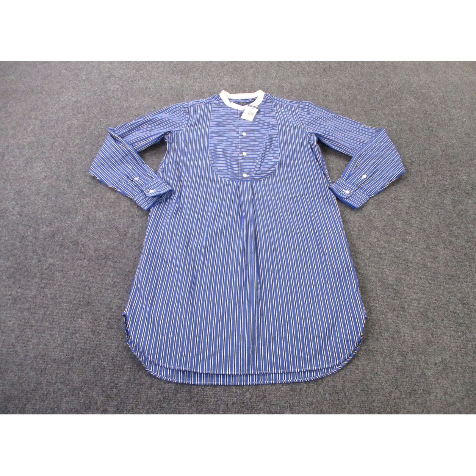 Ralph Lauren Polo Ralph Lauren Shirt Dress Womens 6 Striped Knit Cotton Multicolor Casual Fall Winter Size M / US 6-8 / IT 42-44 - 2 Thumbnail