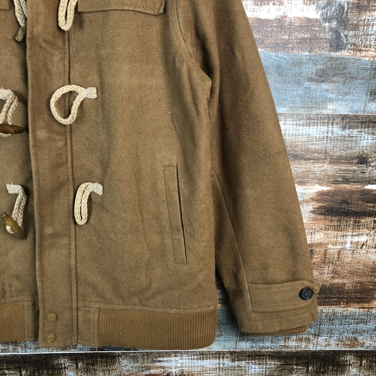 Ciaopanic Ciaopanic Brown hoodie Heavy Coats #A1303 Size US M / EU 48-50 / 2 - 8 Thumbnail