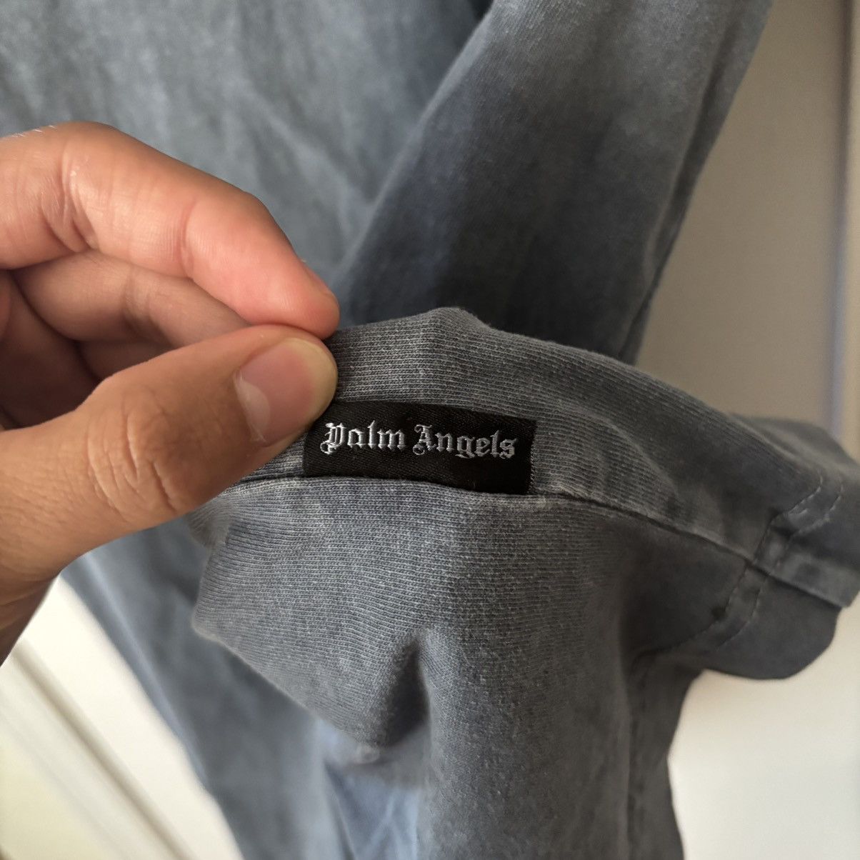 Palm Angels Size M-Palm Angels Vintage T-shirt Navy gently worn SHIPASAP Size US M / EU 48-50 / 2 - 7 Thumbnail