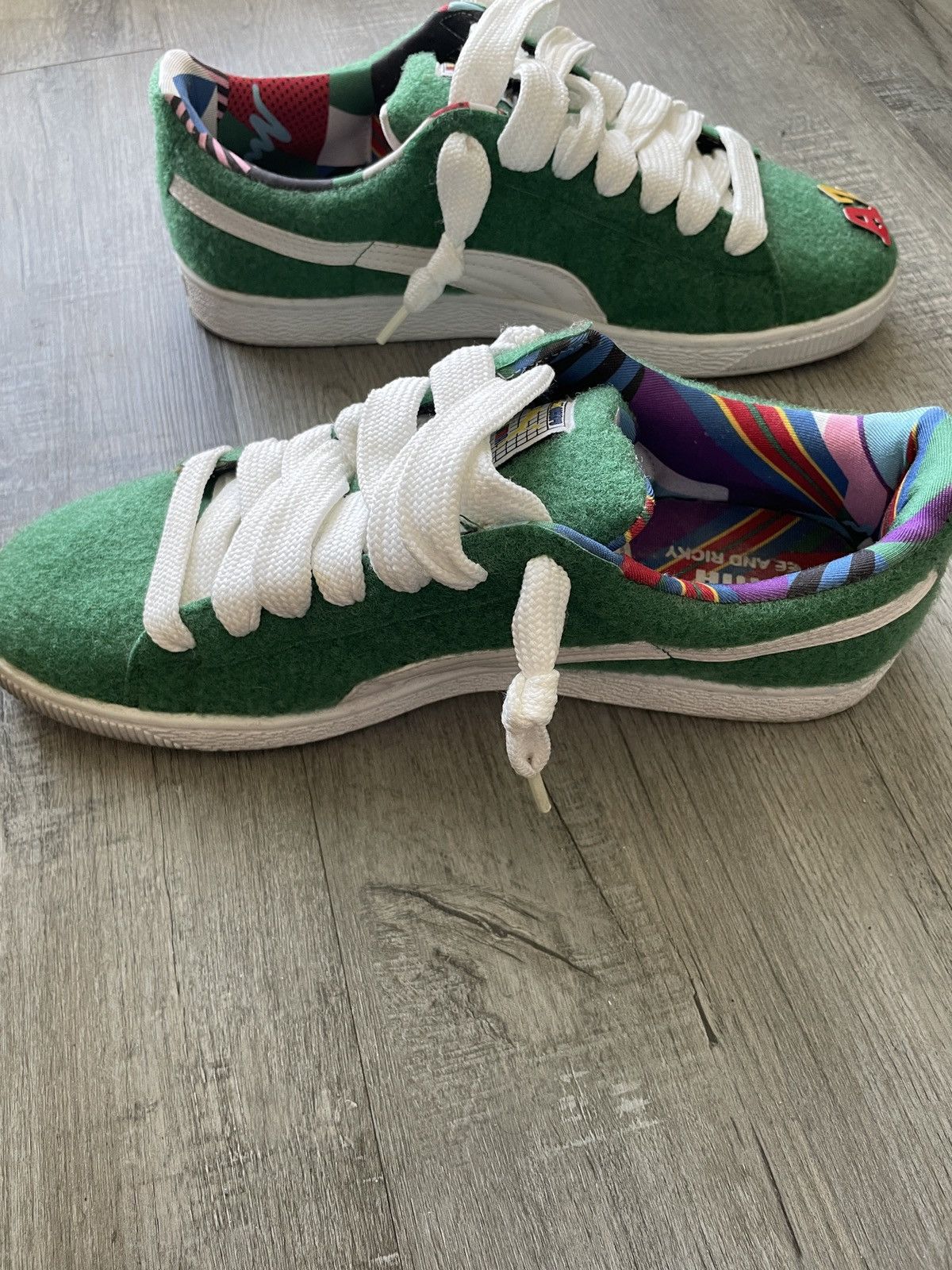 Dee And Ricky Dee & Ricky x Puma Men’s Basket Sneakers Size US 10.5 / EU 43-44 - 3 Thumbnail