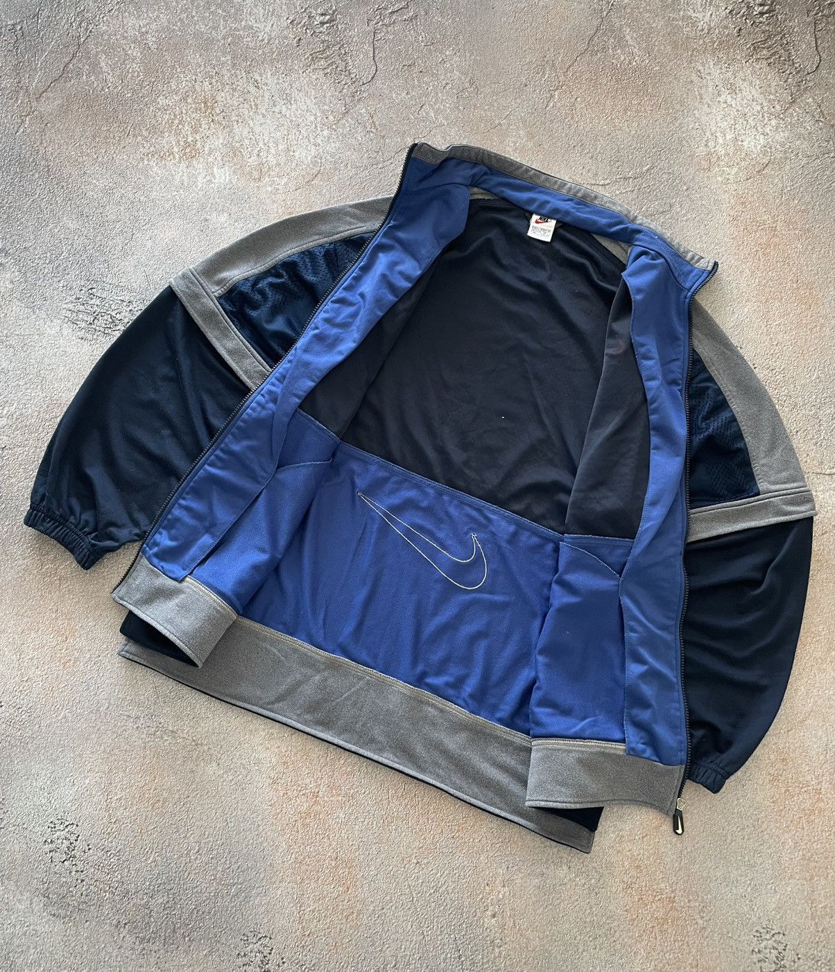 Nike Vintage Nike Big Swoosh Cotton Boxy Tracksuit Set Size US XL / EU 56 / 4 - 5 Thumbnail