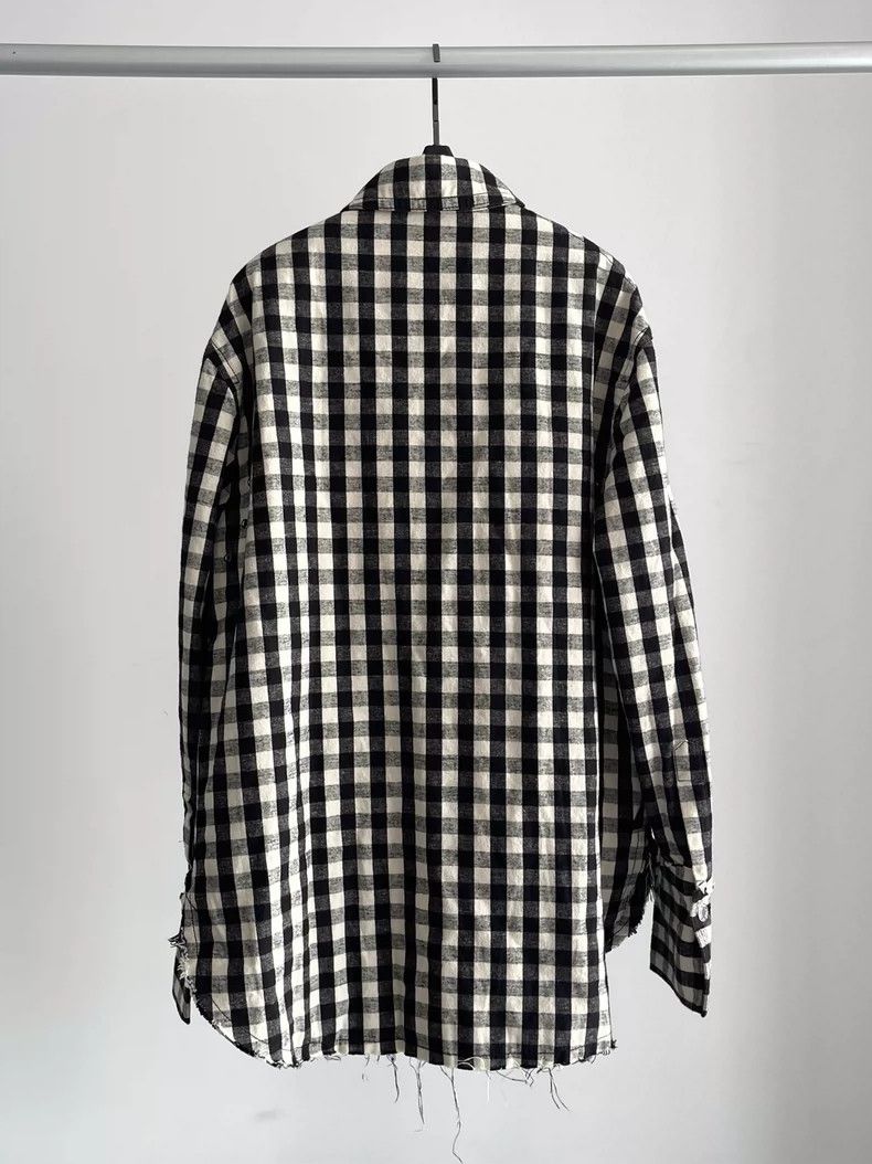 Helmut Lang HELMUT LANG Plaid cotton shirt jacket coat Size US S / EU 44-46 / 1 - 3 Thumbnail