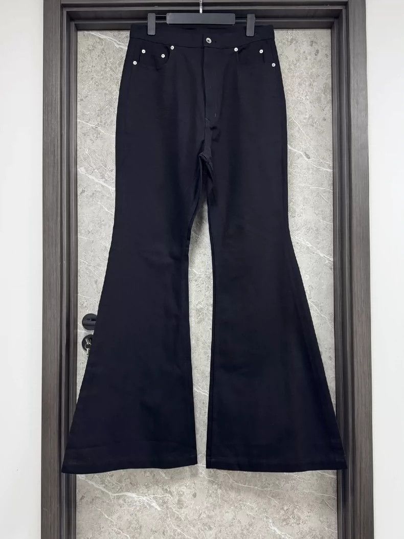 Rick Owens Rick Owens bell-bottoms-2506 Size US 32 / EU 48 - 1 Thumbnail