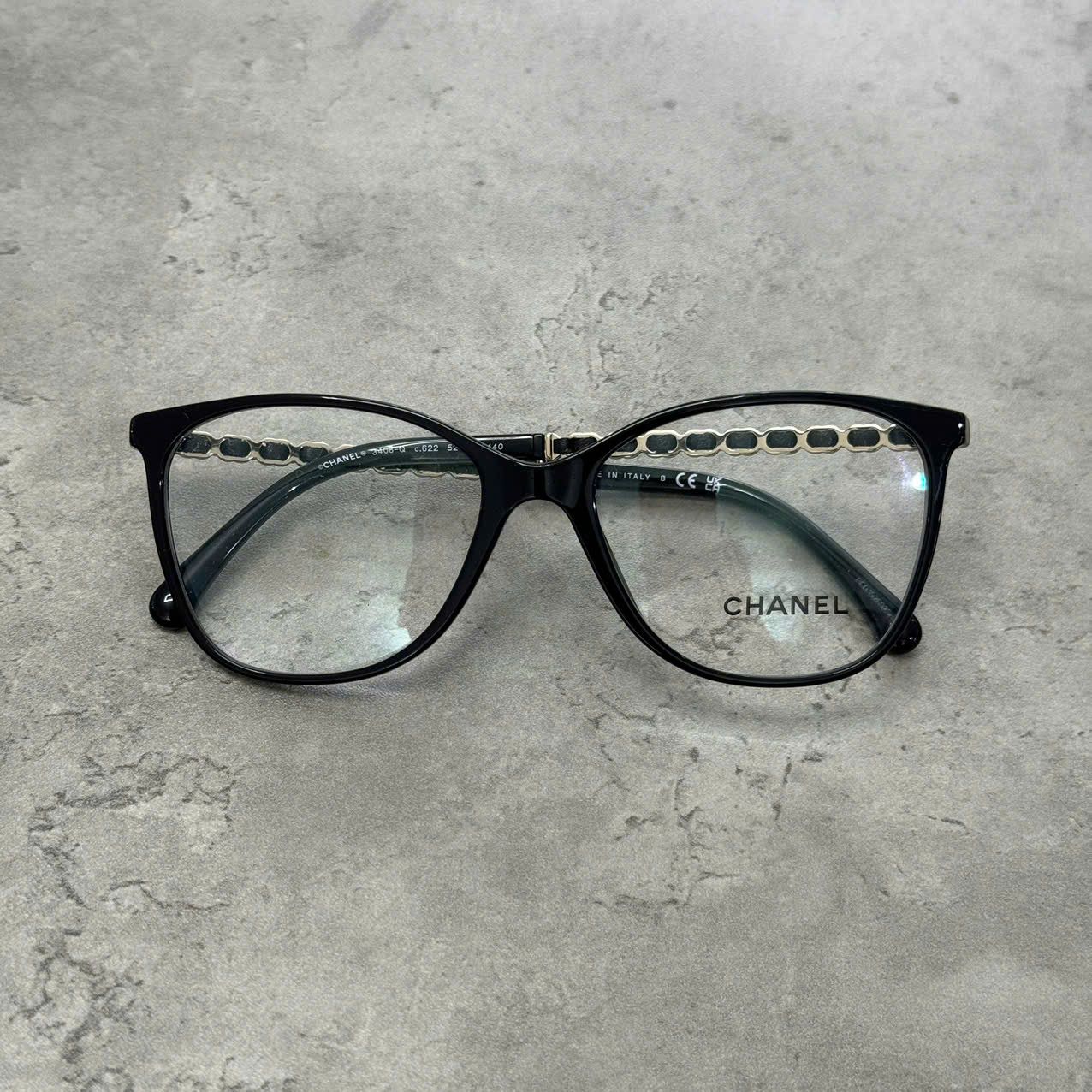 Chanel CHANEL 0CH3408Q C622 Sunglasses BLACK Size ONE SIZE - 3 Thumbnail