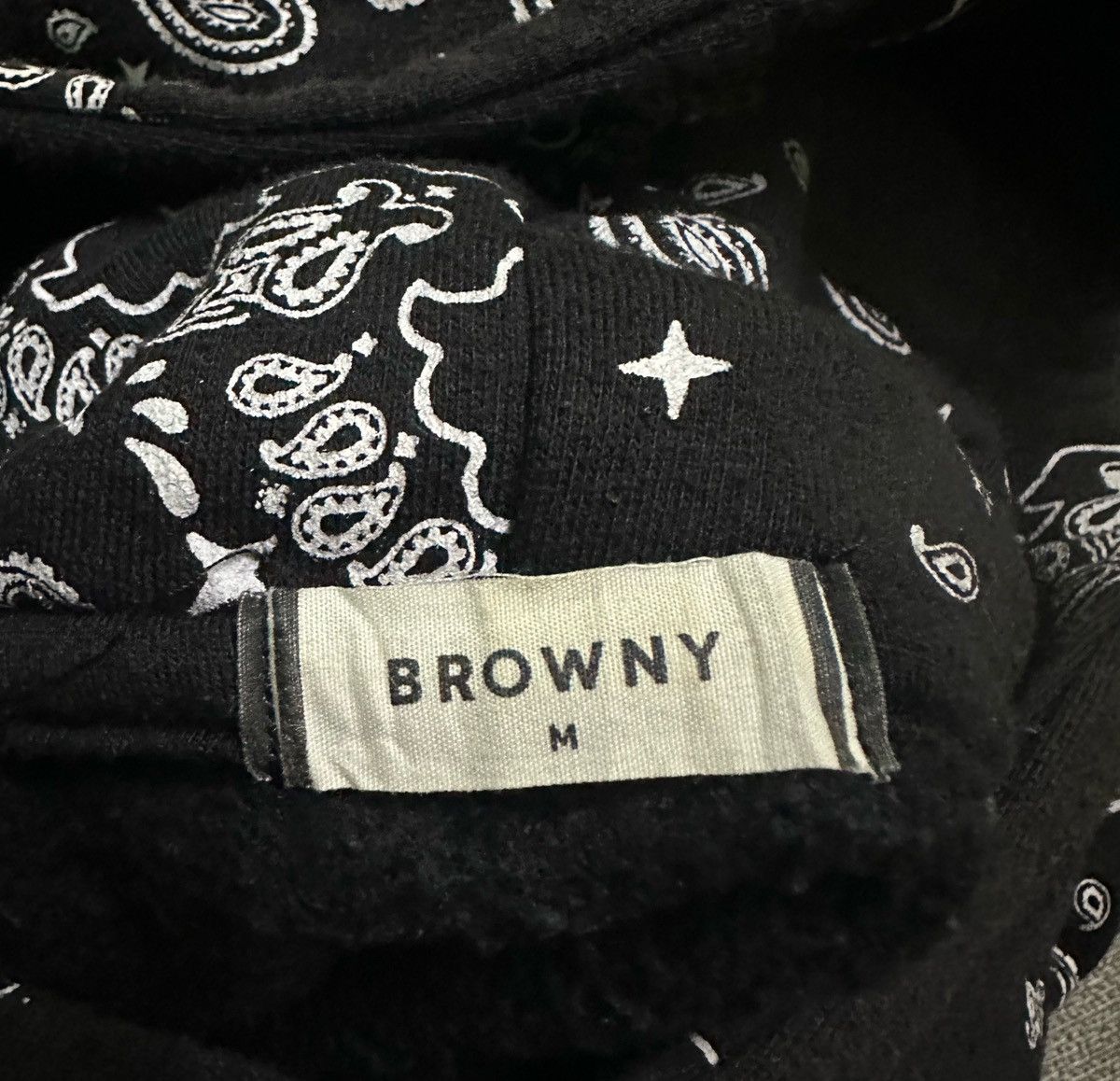 Japanese Brand Browny extra presley bandana pullover hoodie Size US M / EU 48-50 / 2 - 6 Thumbnail
