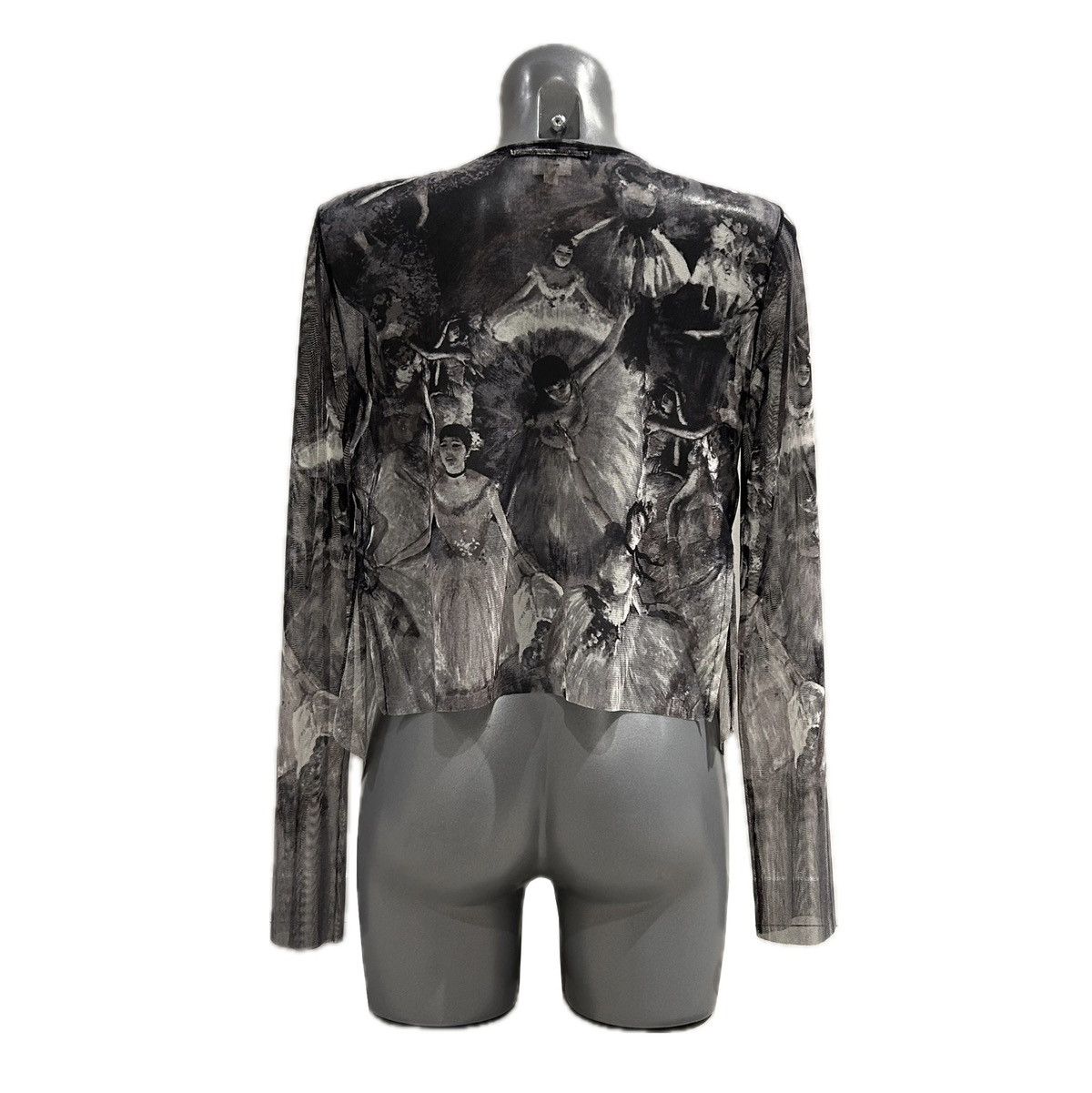 Jean Paul Gaultier Jean Paul Gaultier 2003 Ballet Mesh Top Size M / US 6-8 / IT 42-44 - 2 Thumbnail