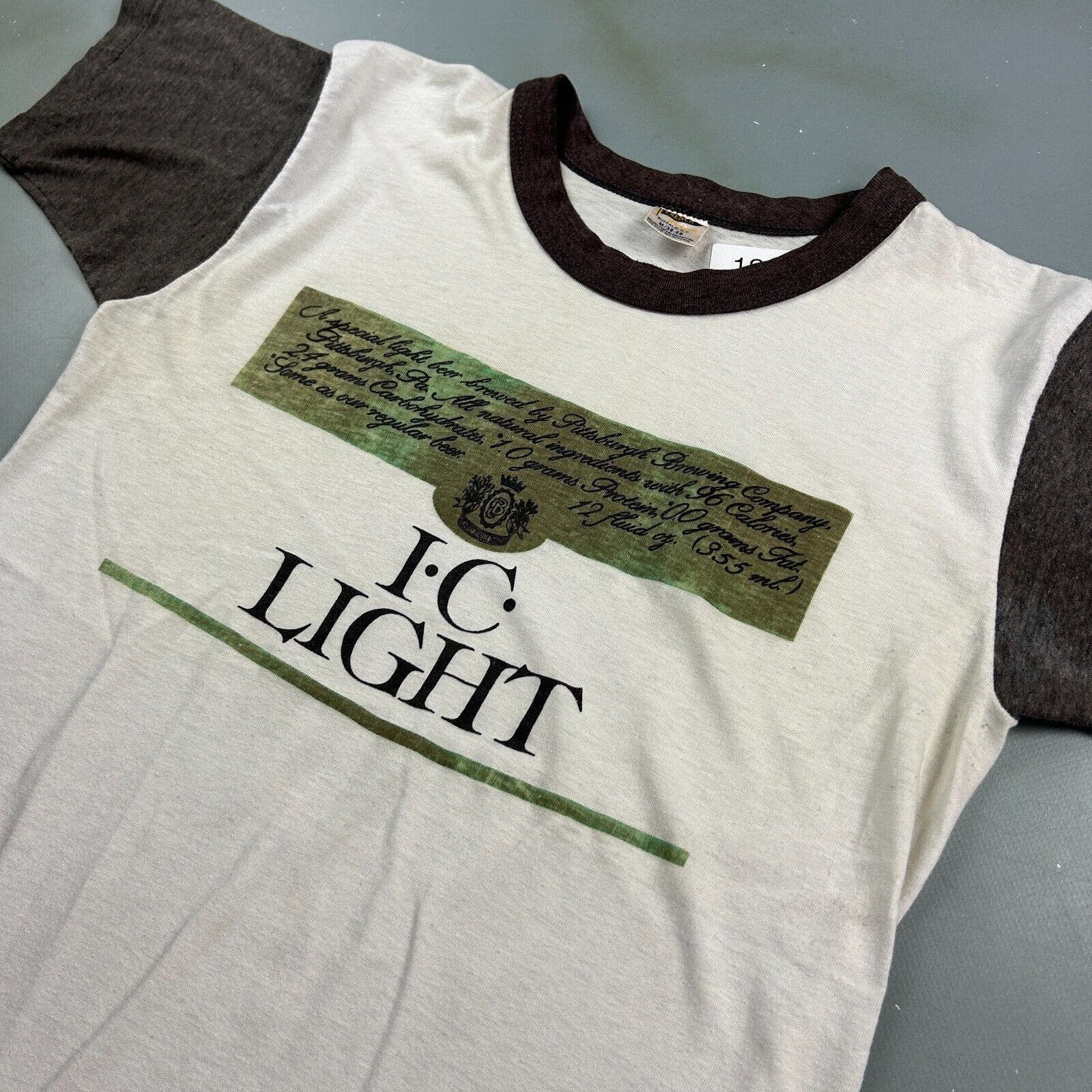 Vintage VINTAGE 70s | I.C Light Trench T-Shirt sz S Adult Size US S / EU 44-46 / 1 - 4 Thumbnail