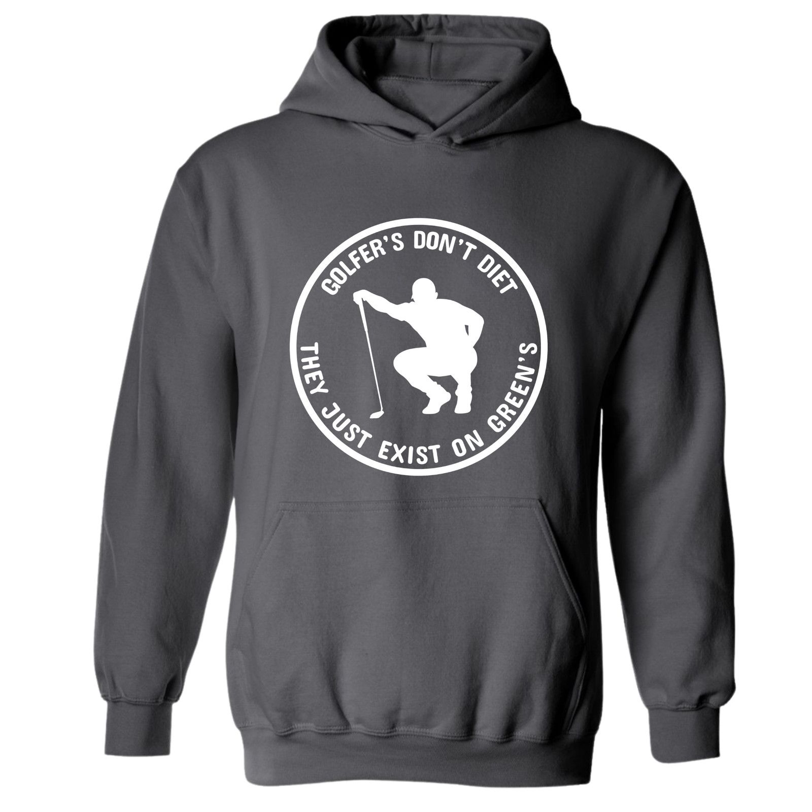 & Other Stories Golf Hoodie Golfers Don't Diet Funny Man Golfer Sweatshirt Size US L / EU 52-54 / 3 - 13 Thumbnail