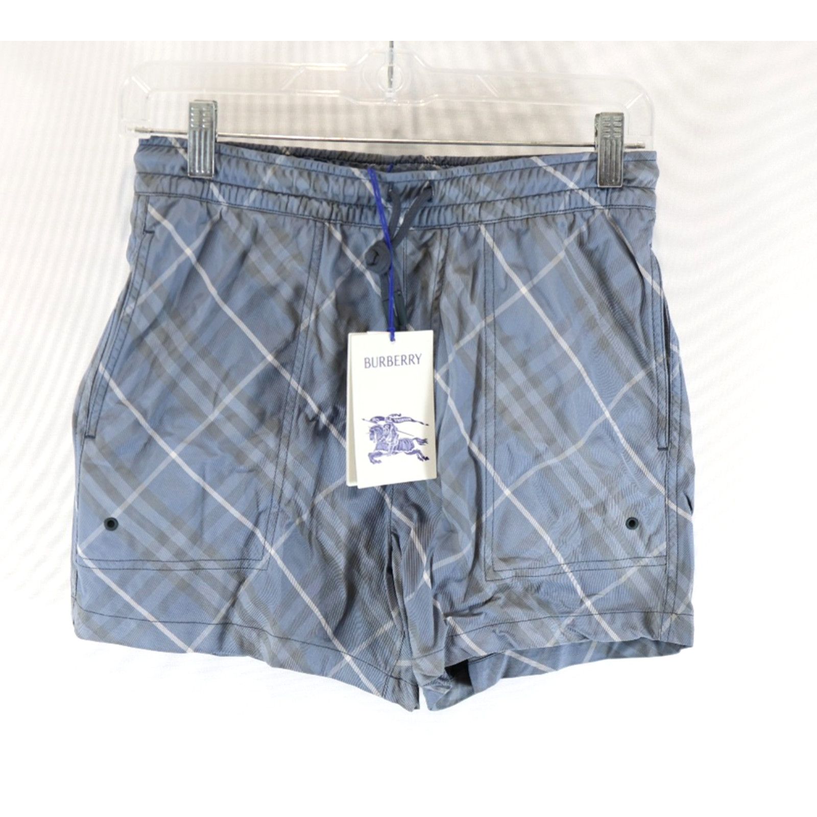 Burberry New BURBERRY Slim Fit Checked Swim Shorts Trunks Size S $550 Size US 28 / EU 44 - 4 Thumbnail