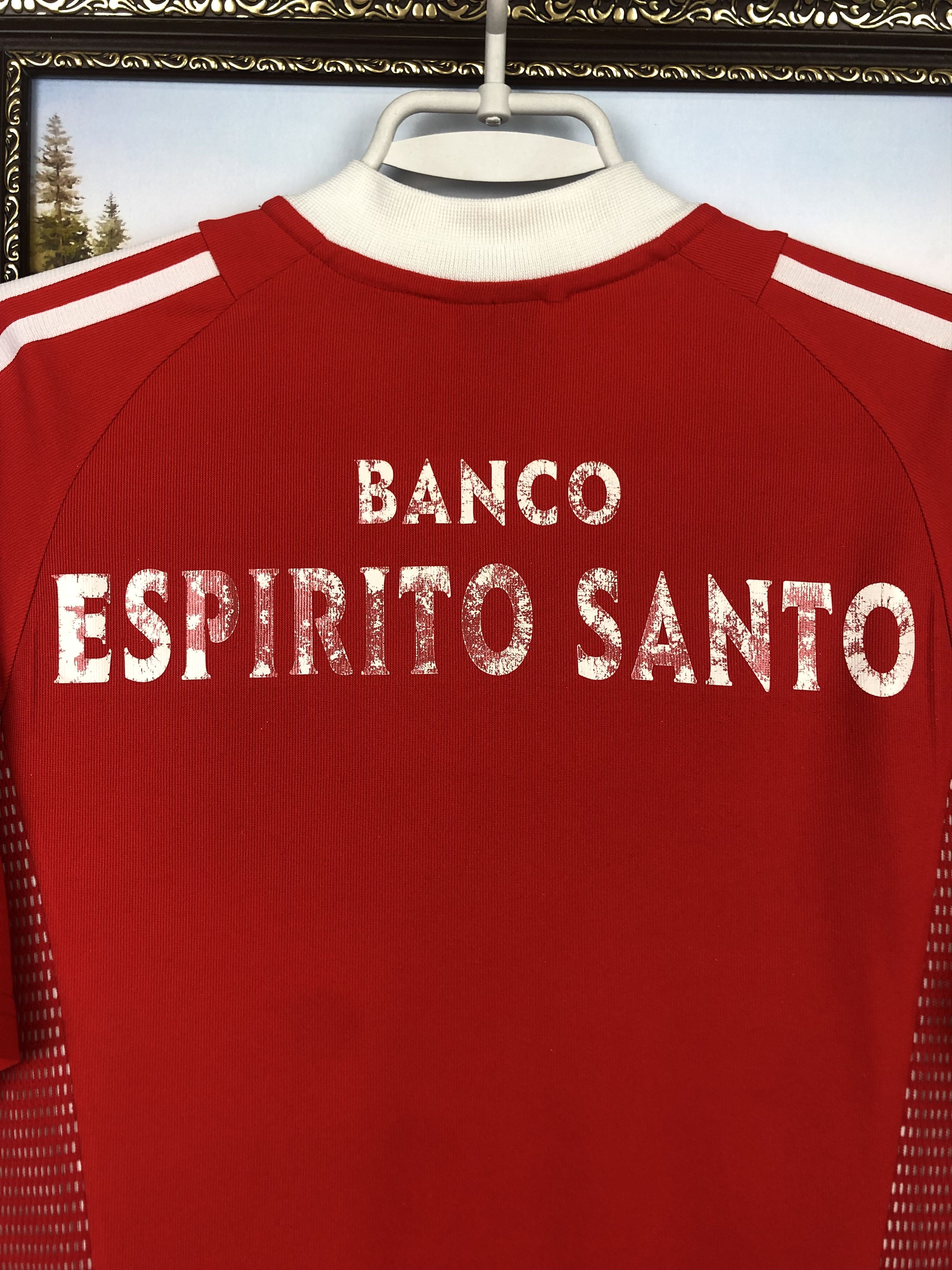 Adidas Benfica Home football shirt 2002 Soccer Adidas Jersey Size US S / EU 44-46 / 1 - 8 Thumbnail