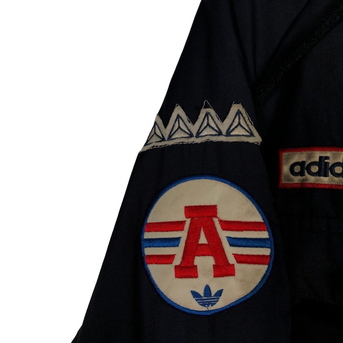 Adidas 🔥Vtg Biker Puffer Down Light Jacket Adidas Size US M / EU 48-50 / 2 - 16 Thumbnail