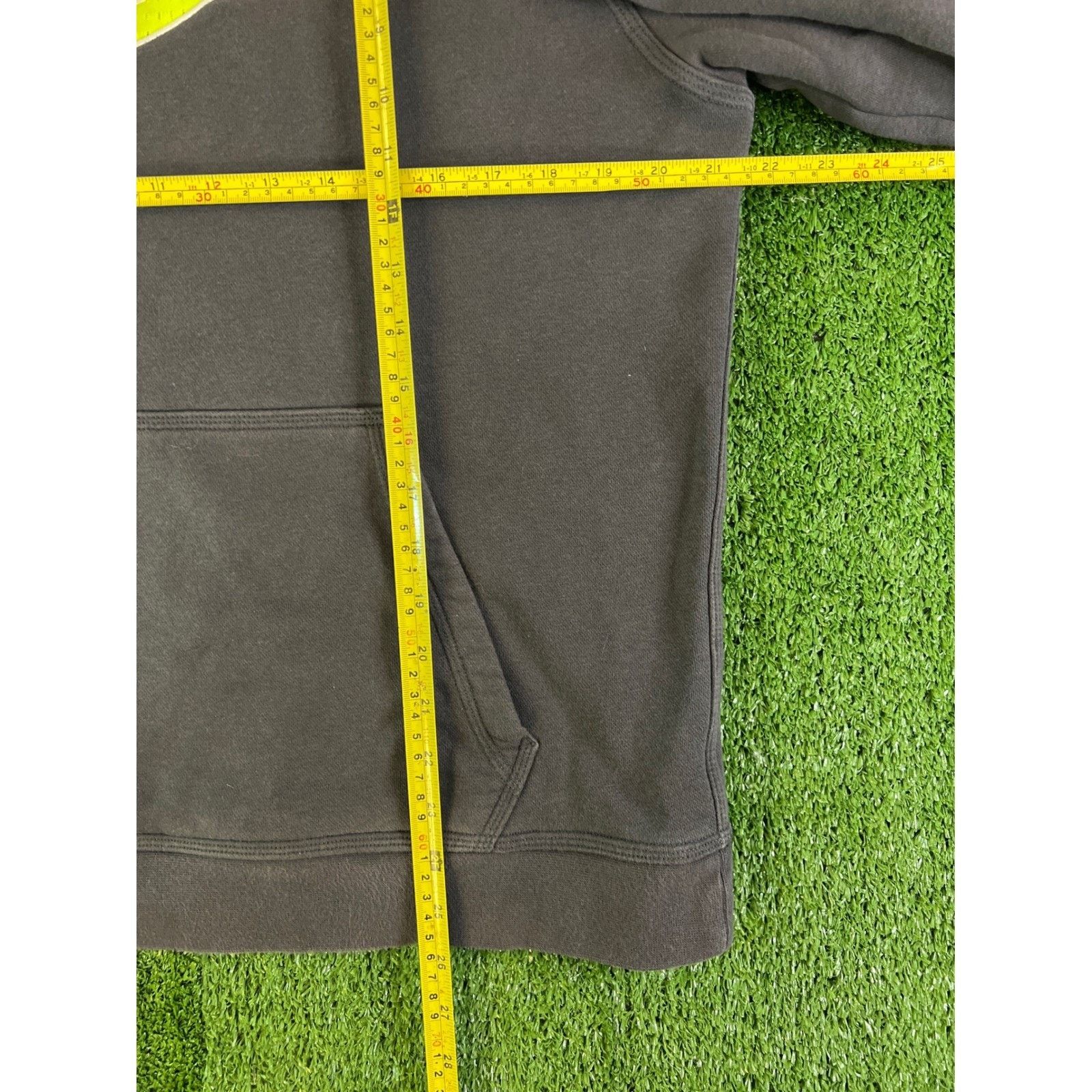 Nike Nike Mens Hoodie Charcoal Gray Neon Swoosh Sweatshirt MD Size US M / EU 48-50 / 2 - 3 Thumbnail