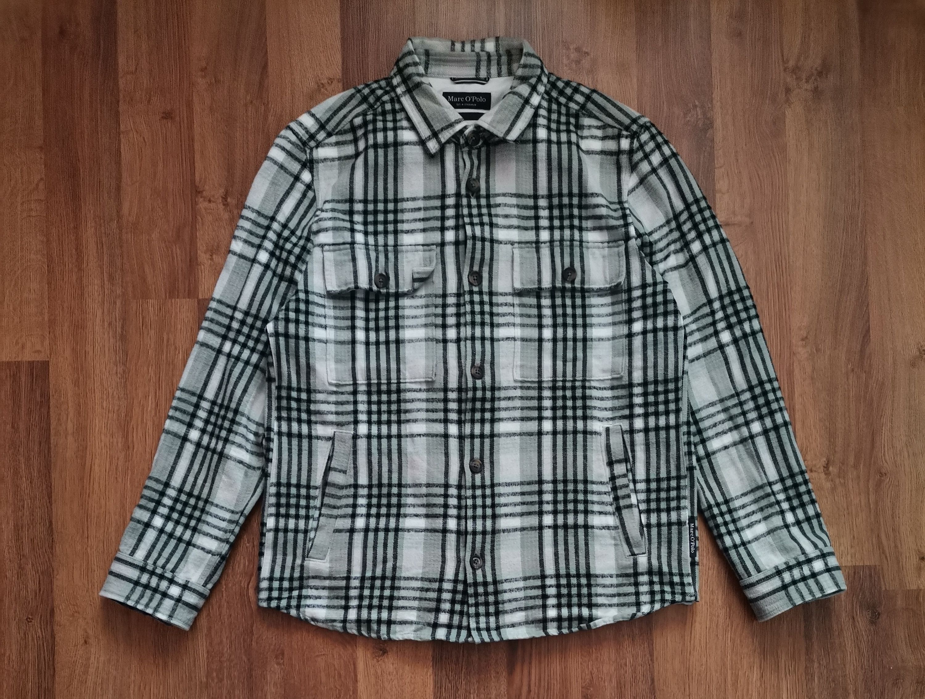 Marc O'Polo Marc O'Polo Checkered Flannel Size US L / EU 52-54 / 3 - 1 Thumbnail