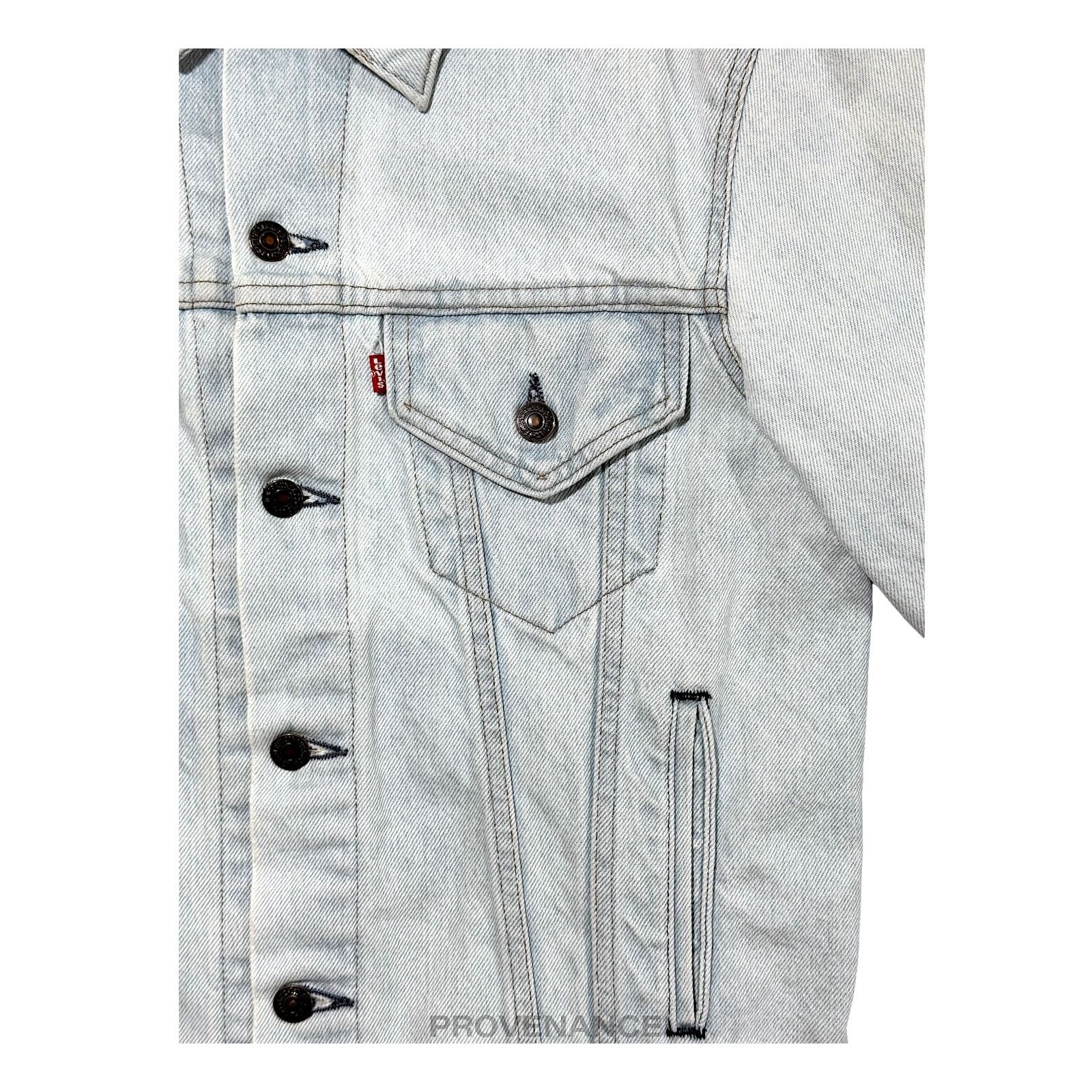 Levi's 🔴 LEVIS x Kanye Ye PABLO TLOP Denim Jacket - Light Blue M Size US M / EU 48-50 / 2 - 4 Thumbnail