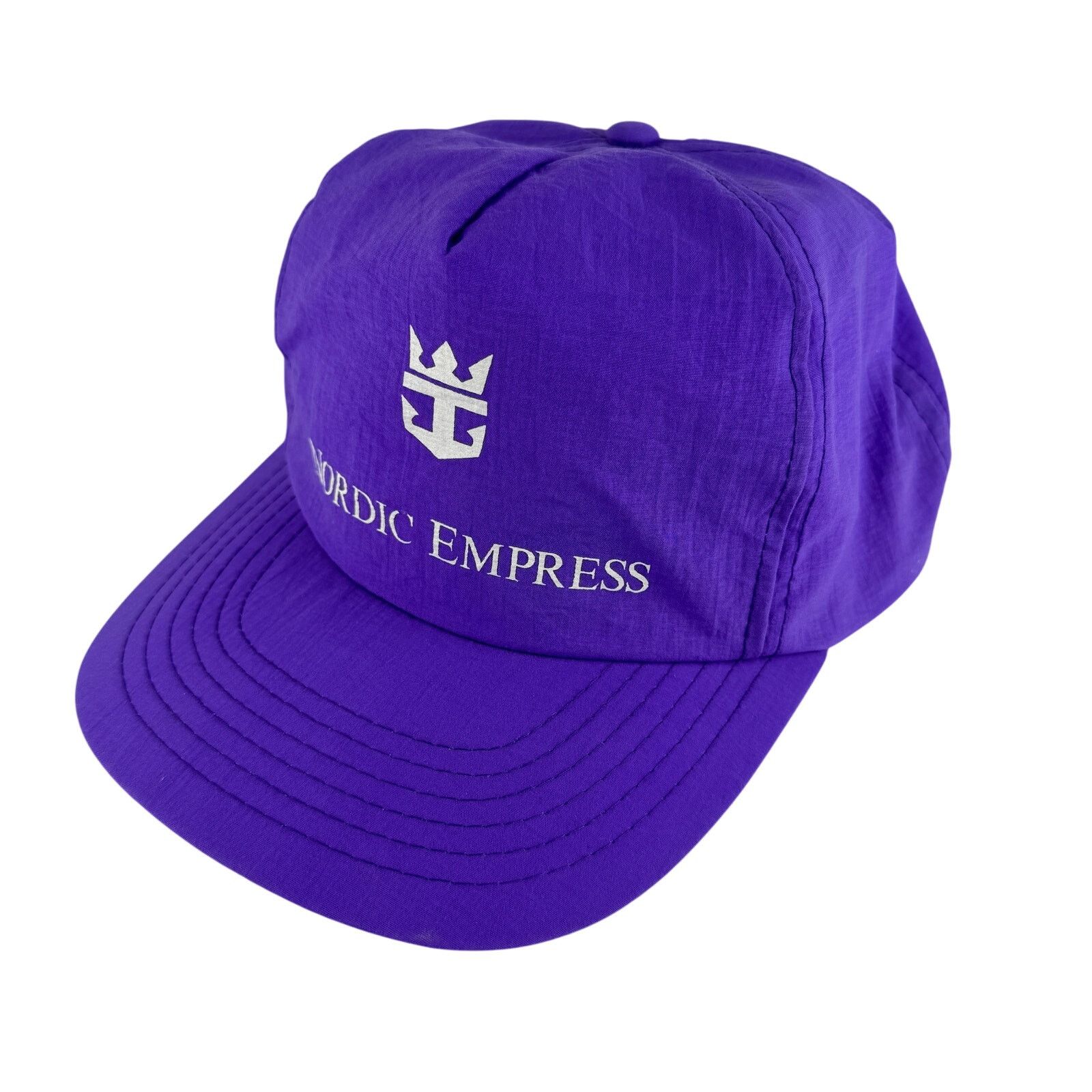 Other Vintage Royal Caribbean Nordic Empress Purple Snapback Cap Size ONE SIZE - 4 Thumbnail