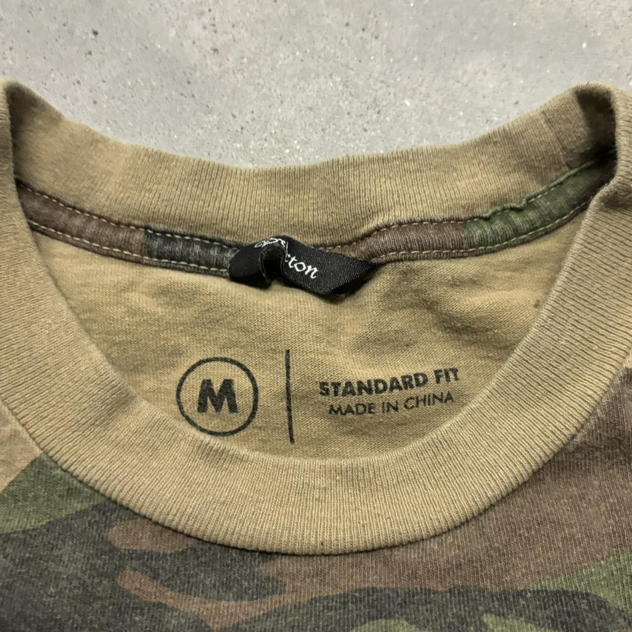 Japanese Brand × Vintage Crazy Vintage Y2K/2000s Grunge Camo Streetwear Skater Essential Longsleeve Tee! Size US M / EU 48-50 / 2 - 6 Thumbnail