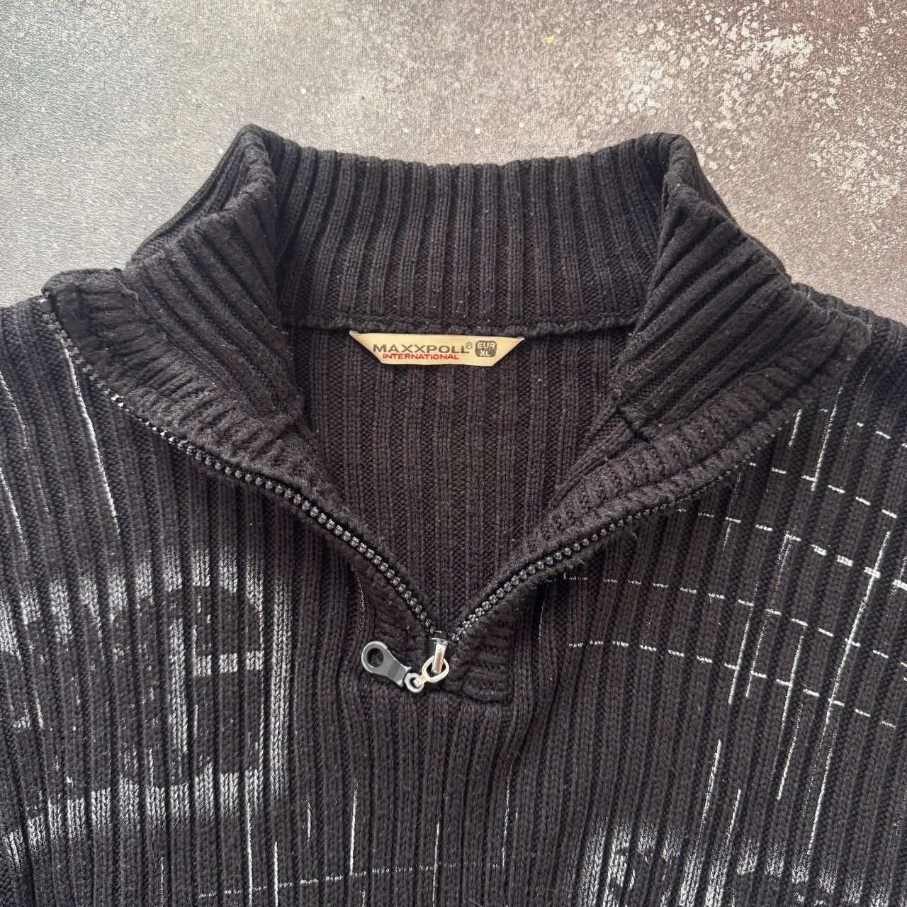 Hysteric Glamour Diesel Style Y2K Vintage Punk Opium Ribbed Knit Sweater Size US XL / EU 56 / 4 - 4 Thumbnail